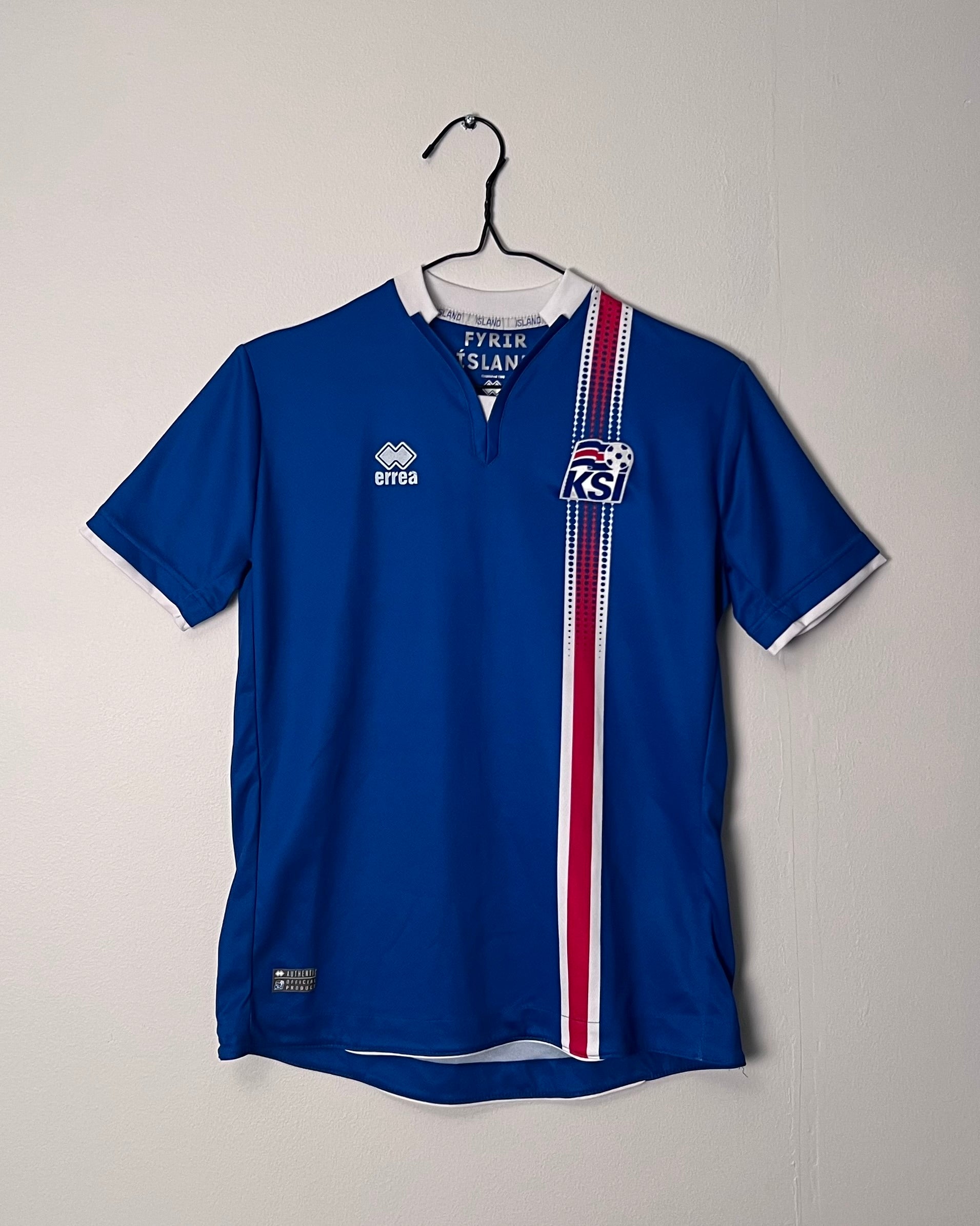Errea - Iceland 2016 Home Football Shirt