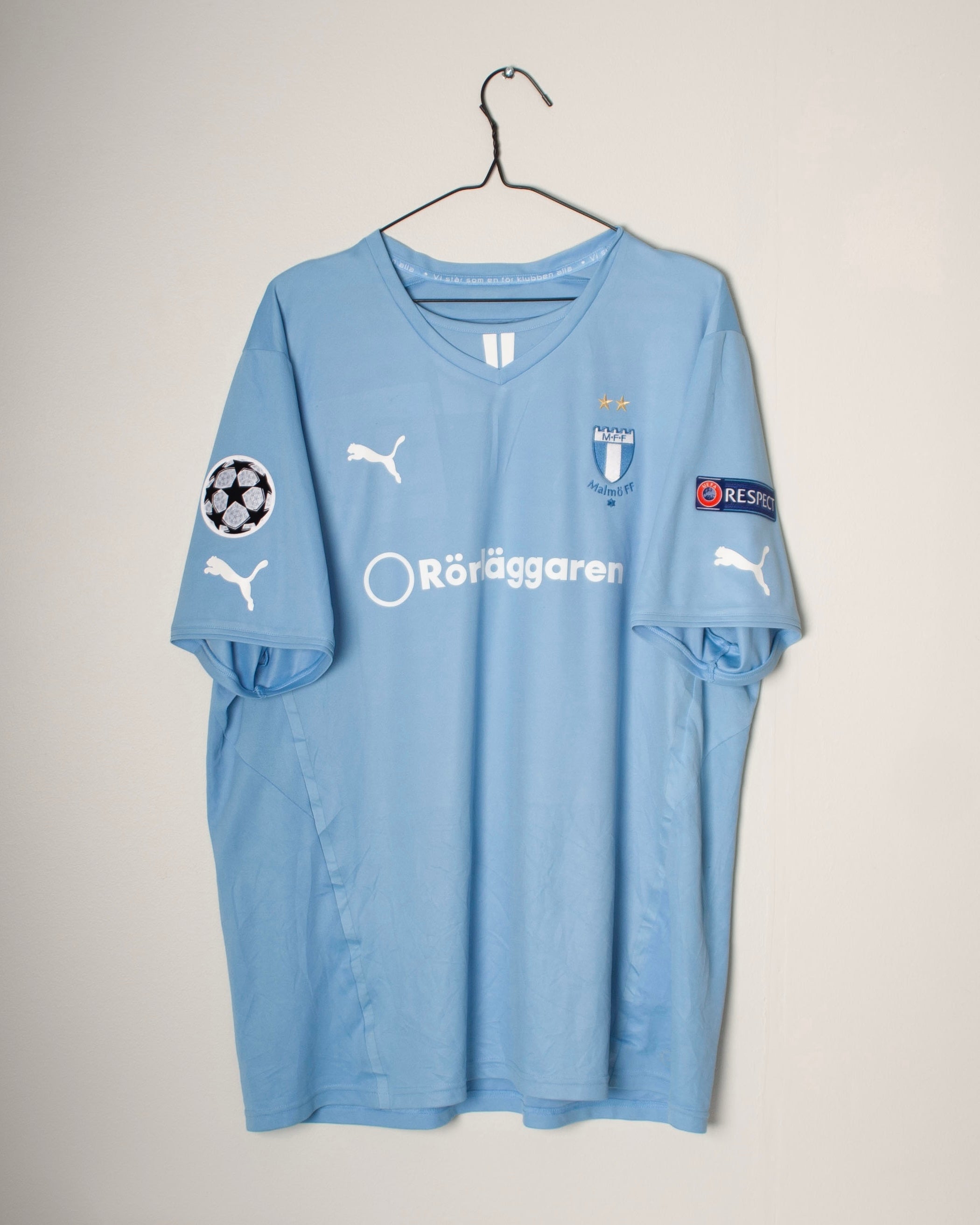 Puma - Malmö FF 2013/14 Home Football Shirt Champions League Version 'ROSENBERG'