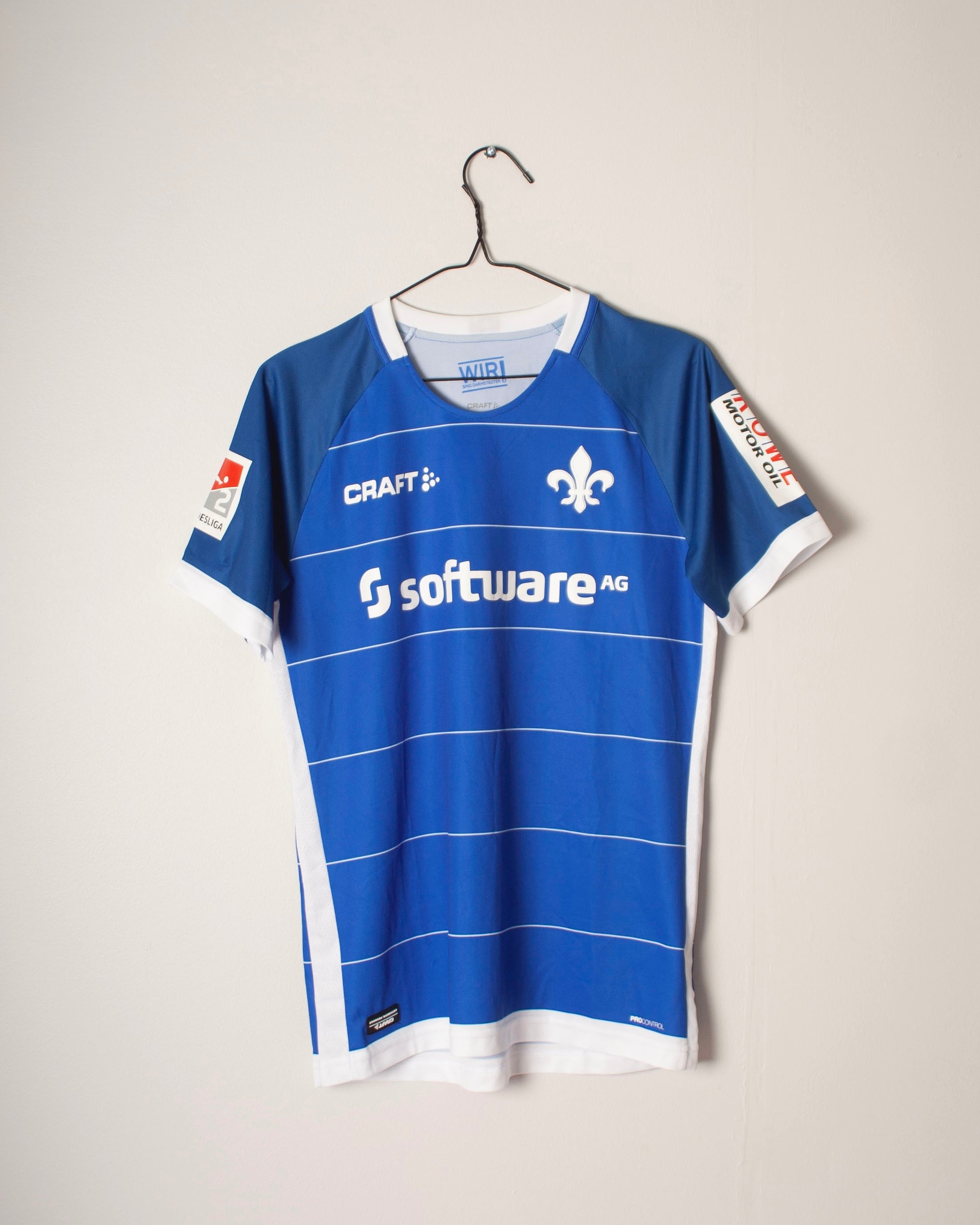 Craft - SV Darmstadt 98 2018/19 Home Football Shirt 'OWUSU' (Match-Worn/Match-Issued)
