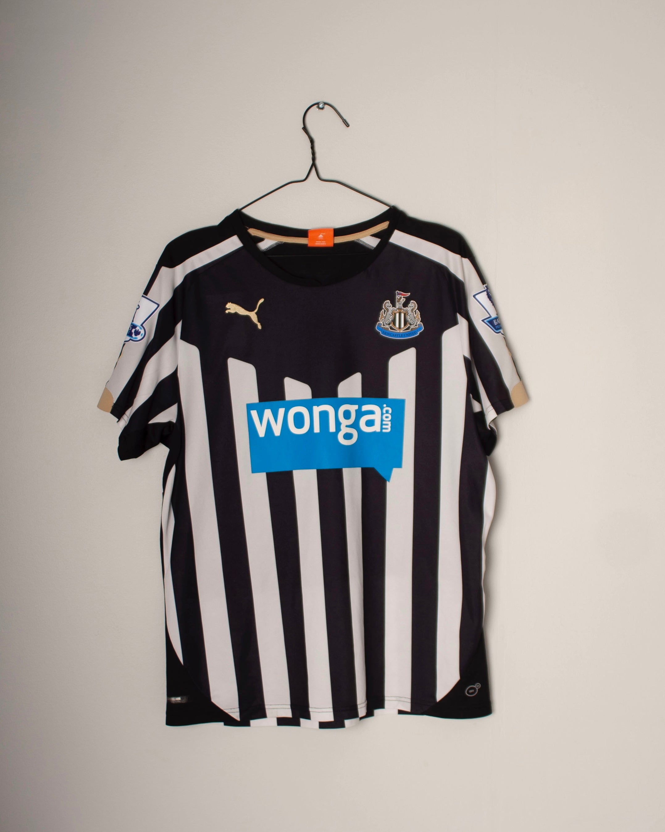 Puma - Newcastle United 2014/15 Home Football Shirt 'CISSÉ'