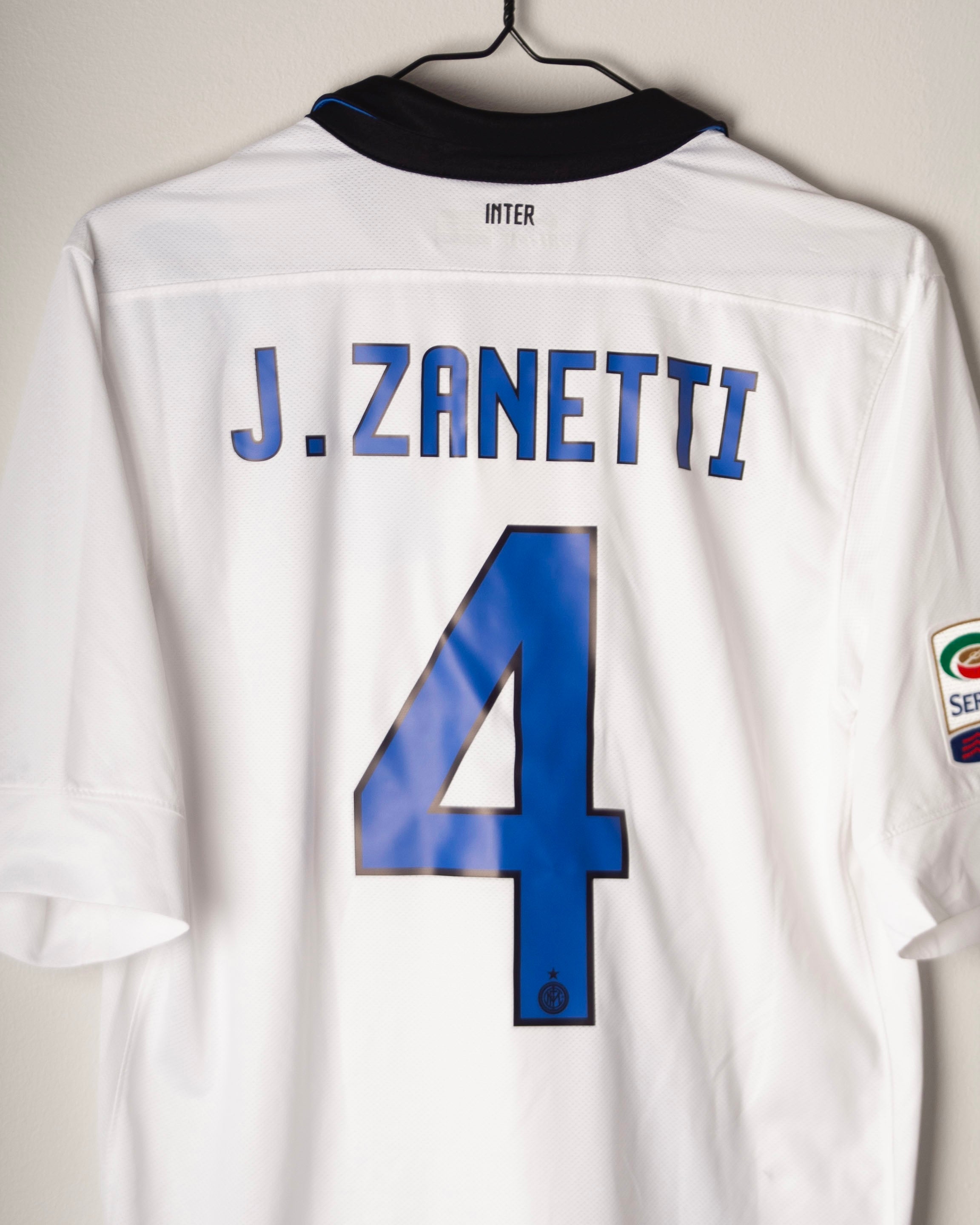 Nike - Inter Milan 2011/12 Away Football Shirt 'J.ZANETTI'