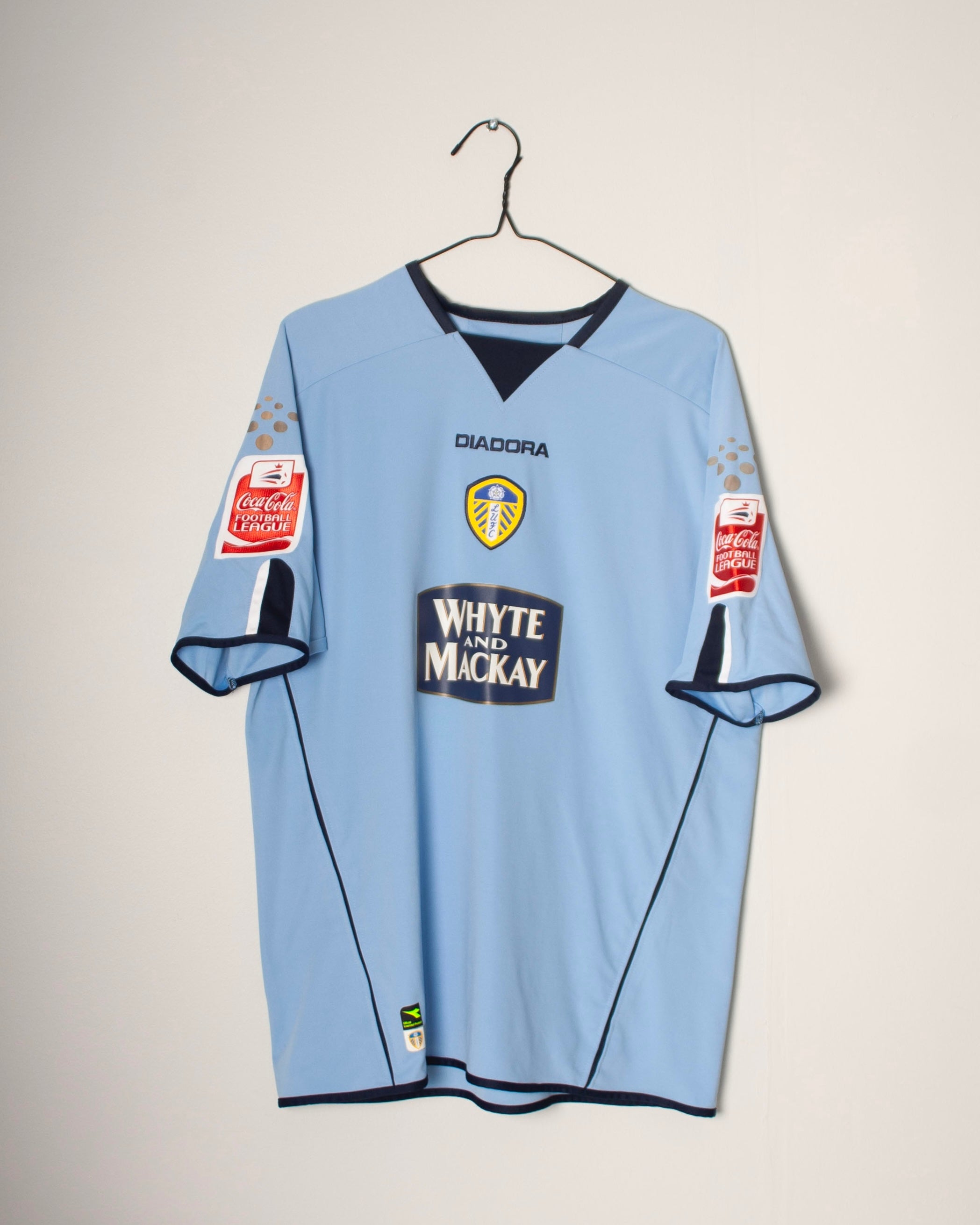 Diadora - Leeds United 2004/05 Away Football Shirt 'LENNON'