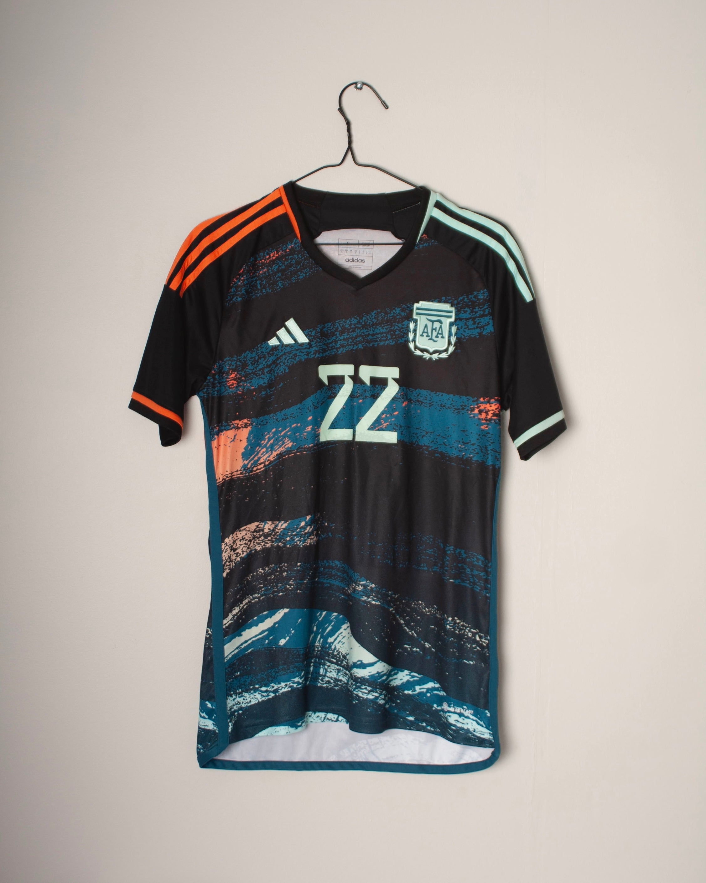 Adidas - Argentina 2023 Away Football Shirt Match Worn 'BANINI'