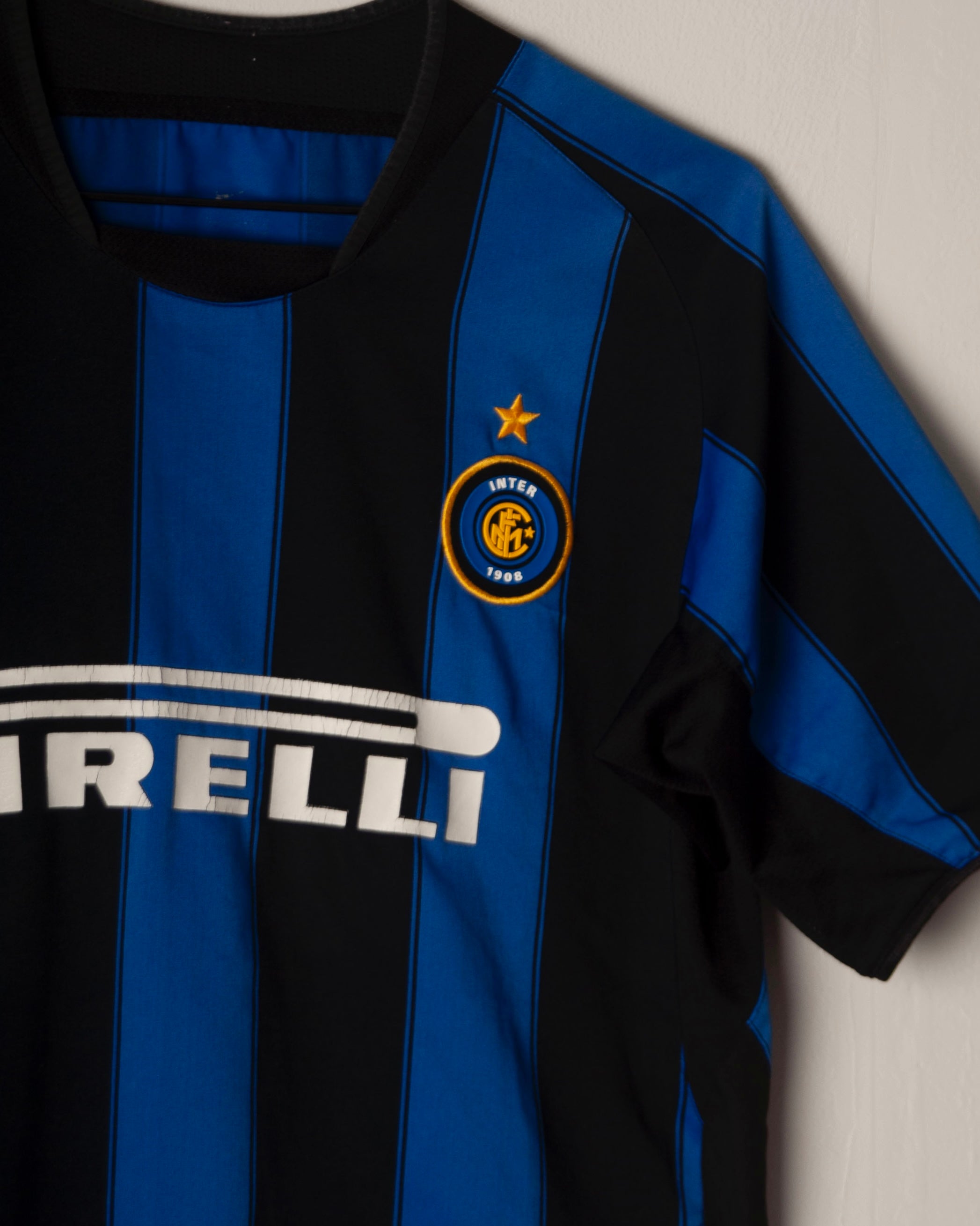 Nike - Inter Milan 2003/04 Home Football Shirt 'ADRIANO'