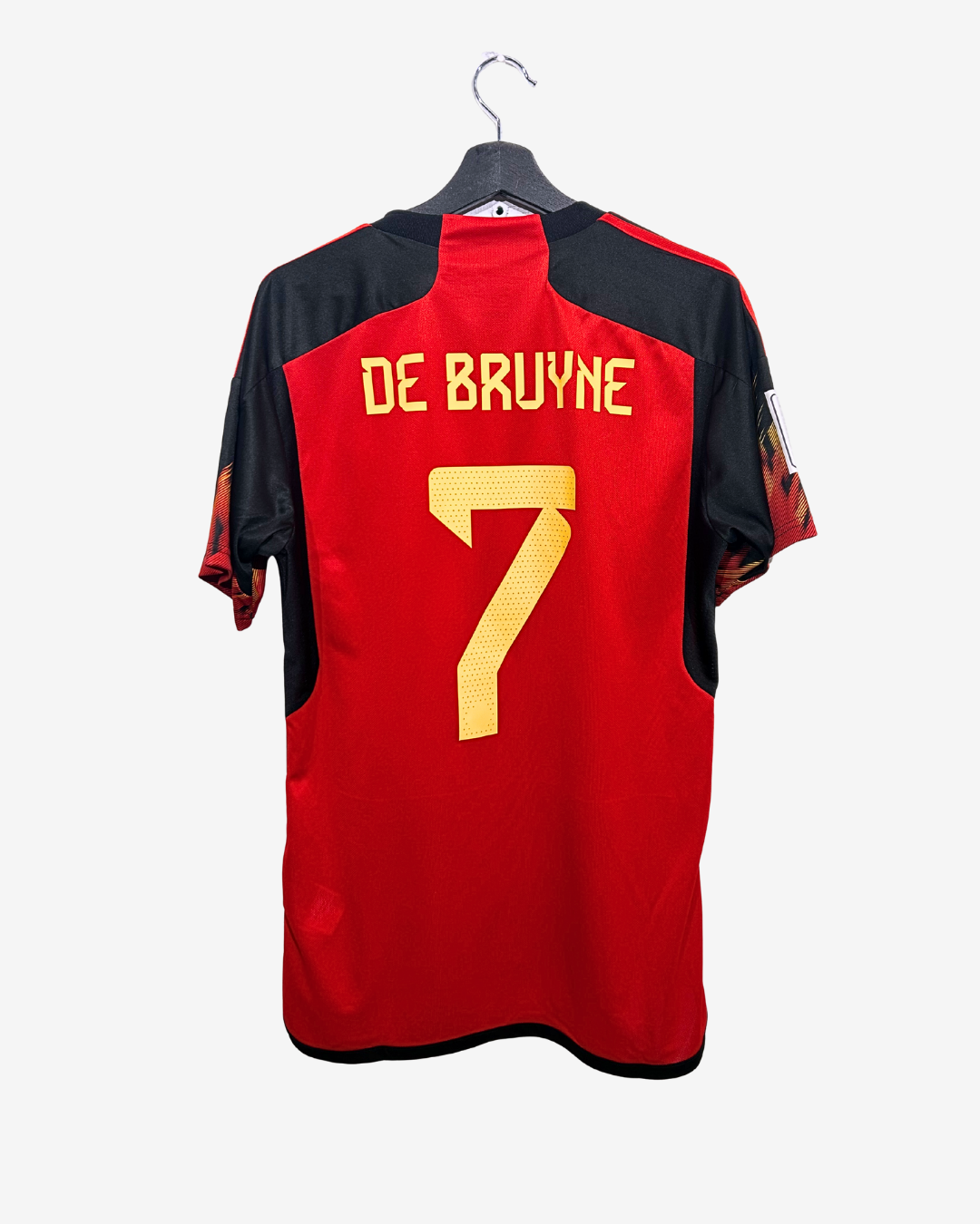 Addias - Belgium 2022 Home Football Shirt 'DE BRUYNE'
