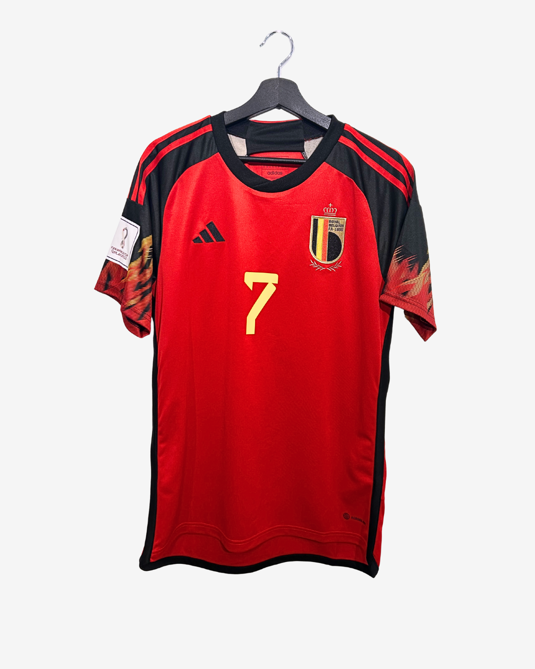 Addias - Belgium 2022 Home Football Shirt 'DE BRUYNE'