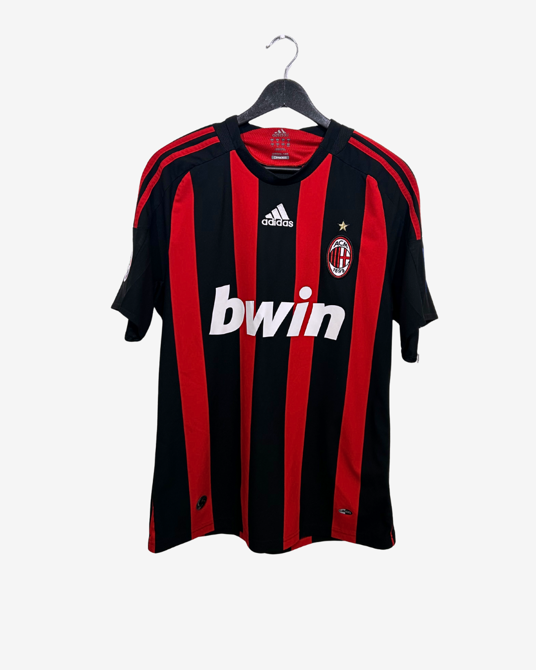 Adidas - AC Milan 2008/09 Home Football Shirt 'RONALDINHO'