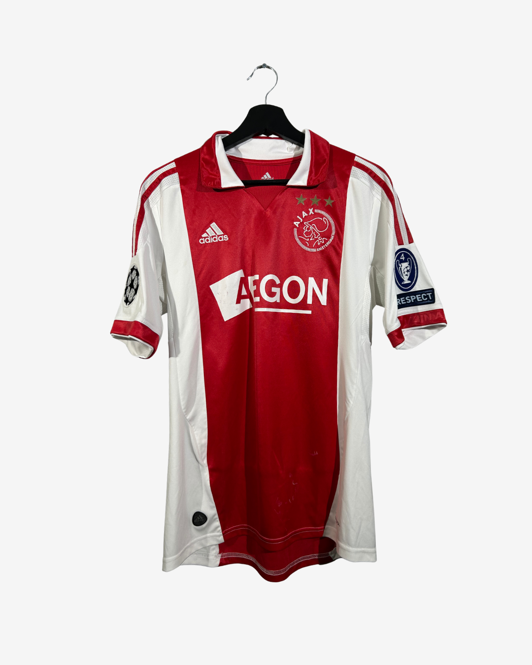 Adidas - Ajax 2011/12 Home Football Shirt 'VAN DER WIEL'