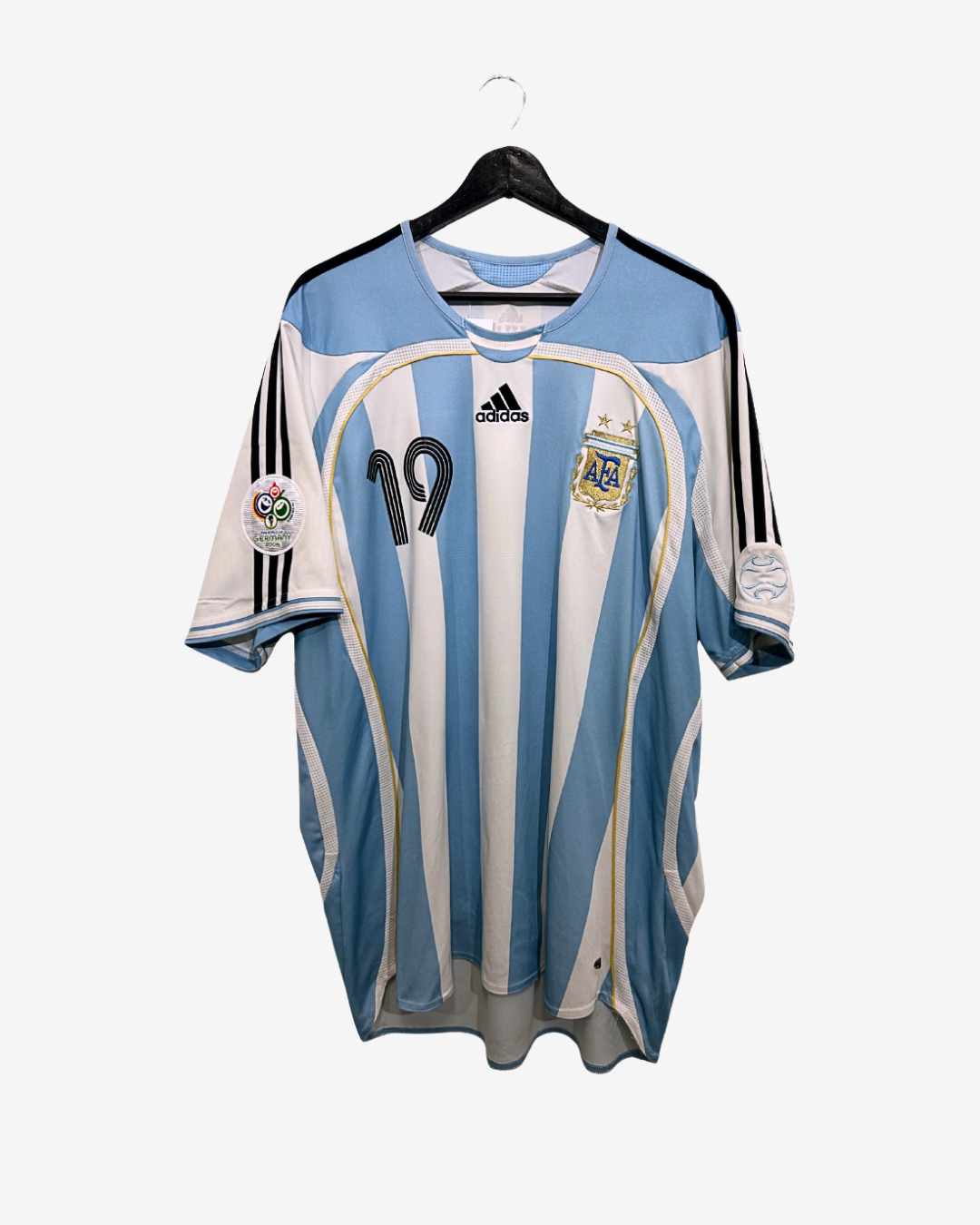 Adidas - Argentina 2006 Home Football Shirt 'MESSI'