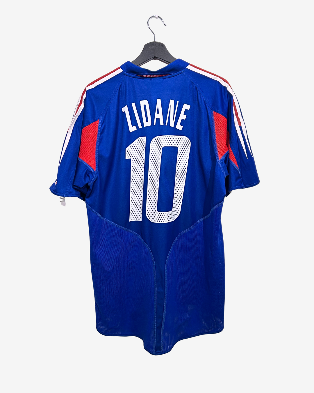 Adidas - France 2004 Home Football Shirt 'ZIDANE'