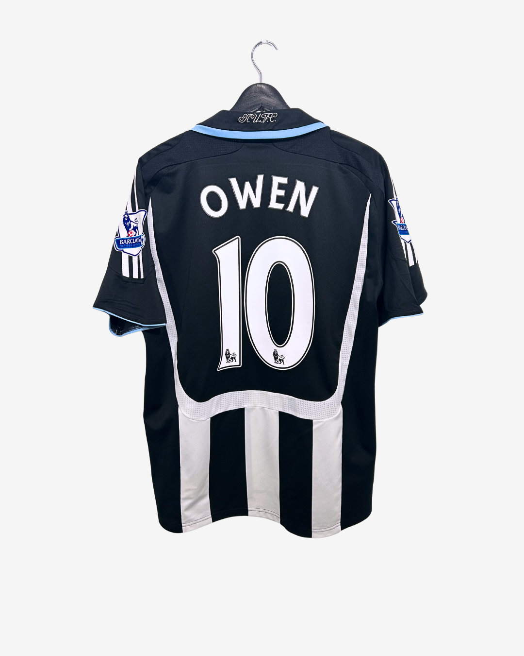 Adidas - Newcastle United 2007/09 Home Football Shirt 'OWEN'