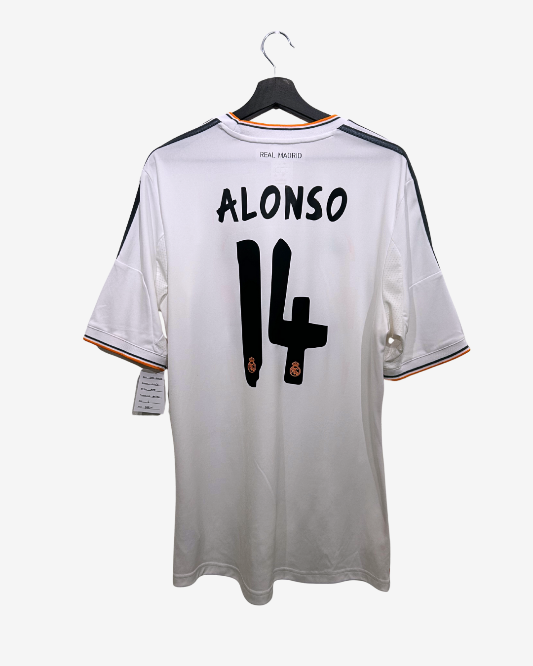 Adidas - Real Madrid 2013/14 Home Football Shirt 'ALONSO'