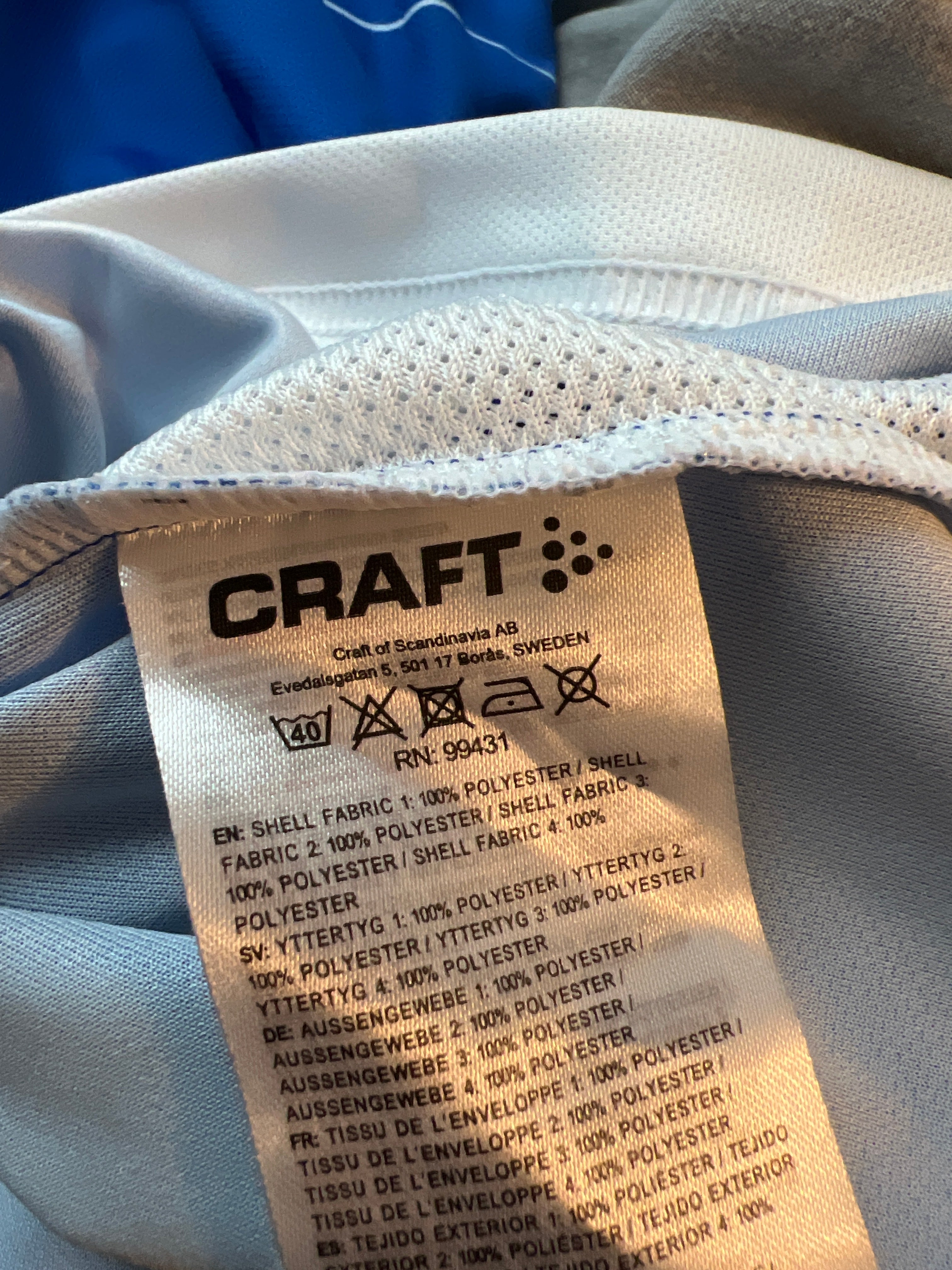 Craft - SV Darmstadt 98 2018/19 Home Football Shirt 'OWUSU' (Match-Worn/Match-Issued)