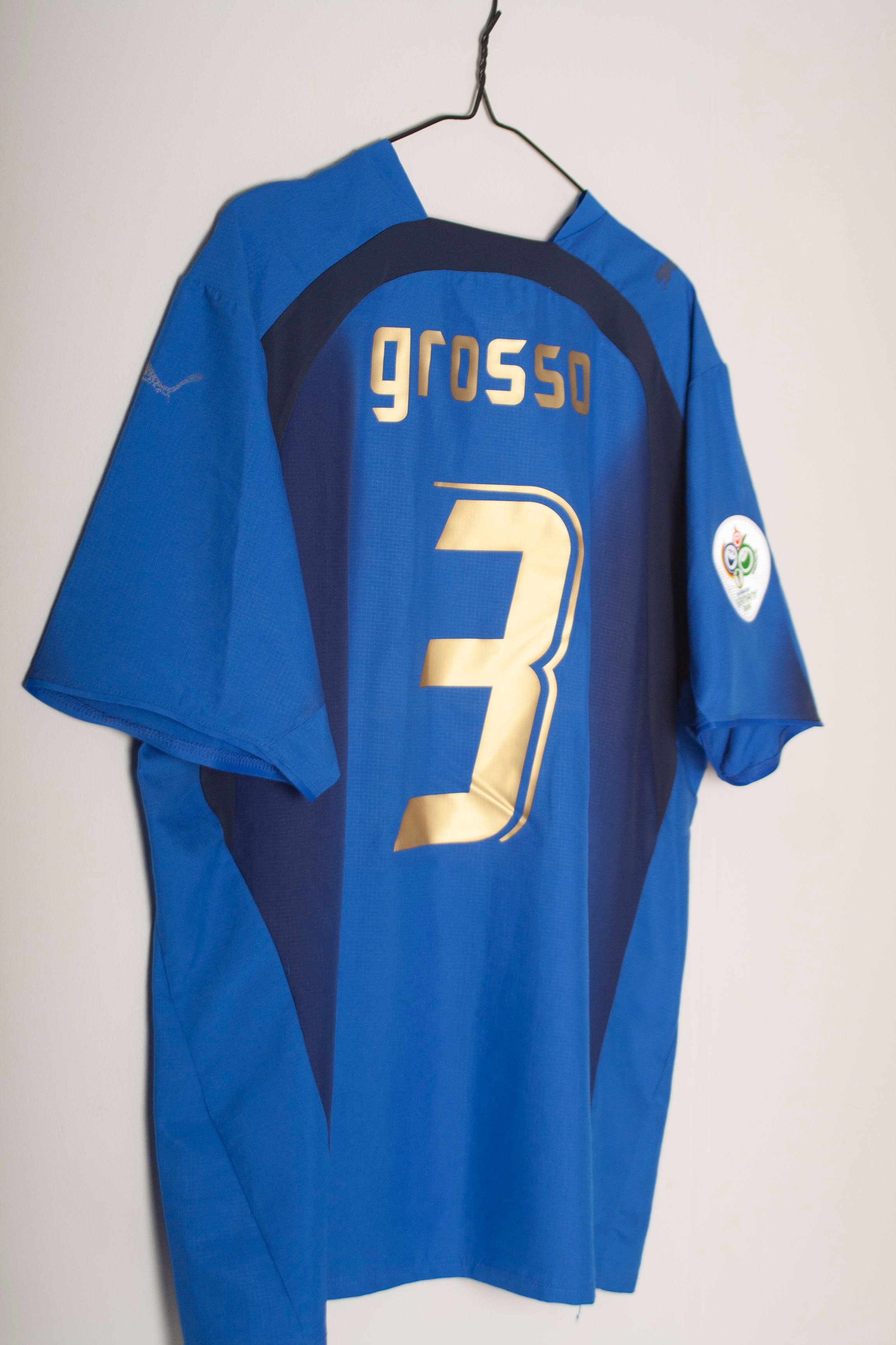 Puma - Italy 2006 Home Football Shirt 'GROSSO'