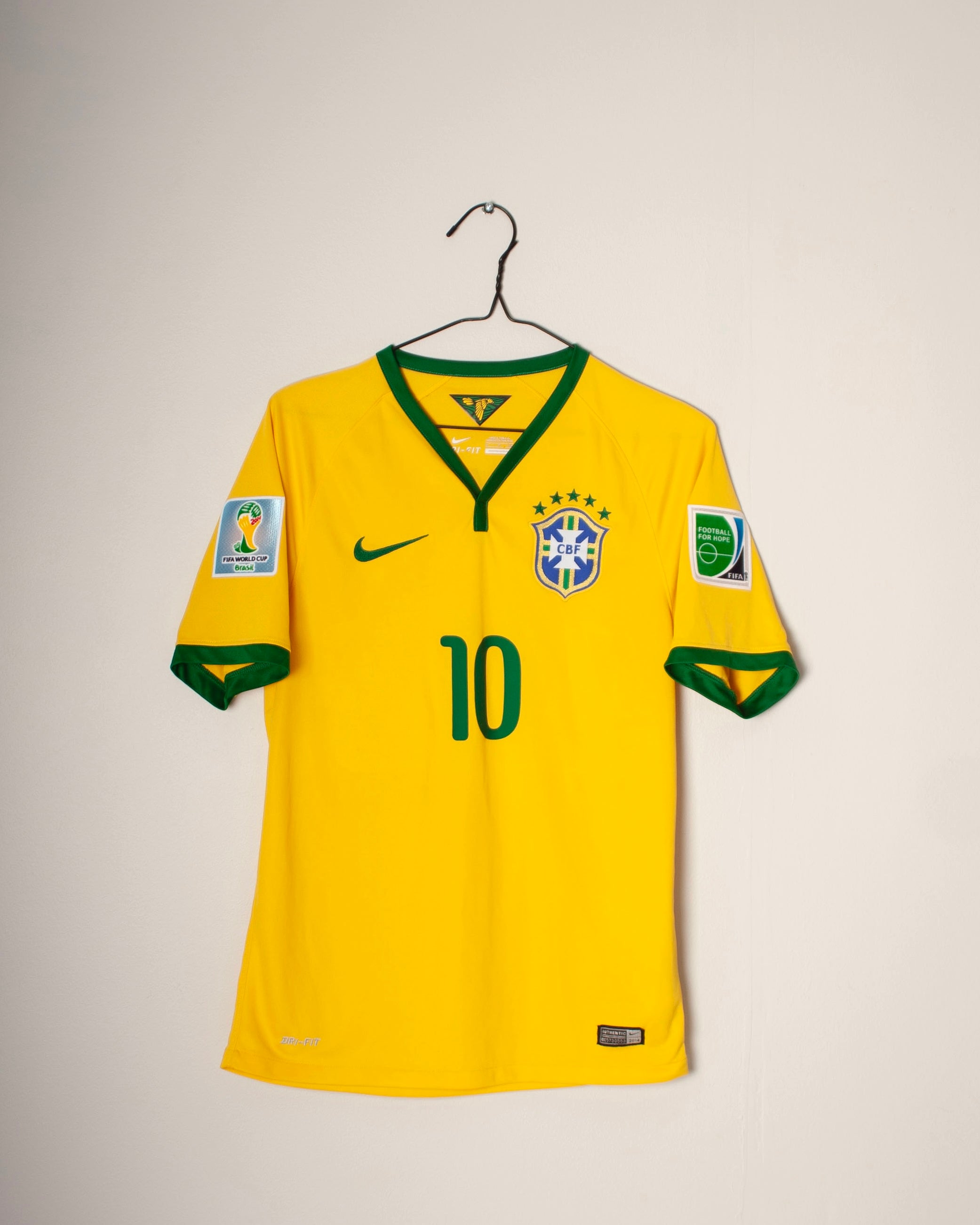 Nike - Brazil 2014 Home Football Shirt 'NEYMAR'