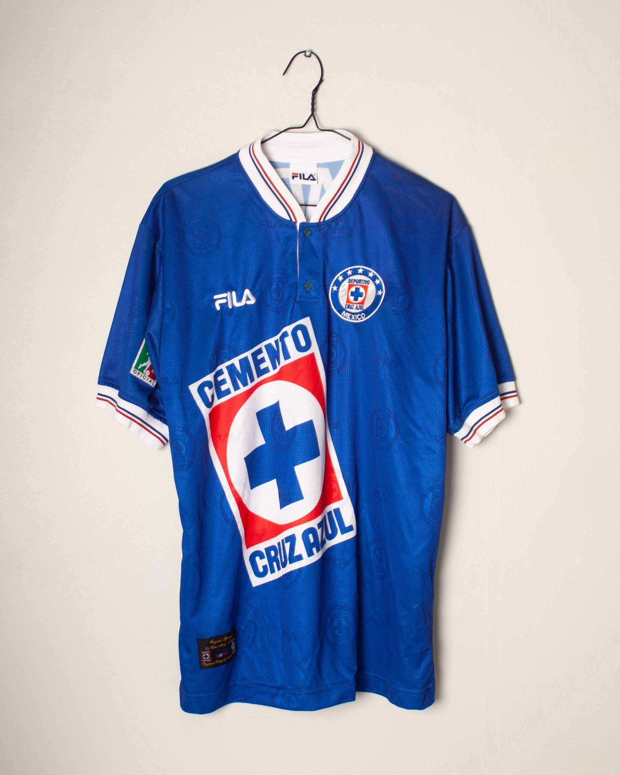 Fila - Cruz Azul 1999/00 Home Football Shirt