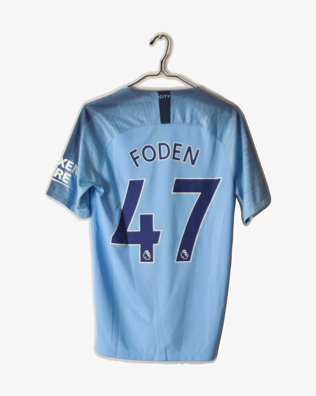 Nike - Manchester City 2017/18 Home Football Shirt 'FODEN'