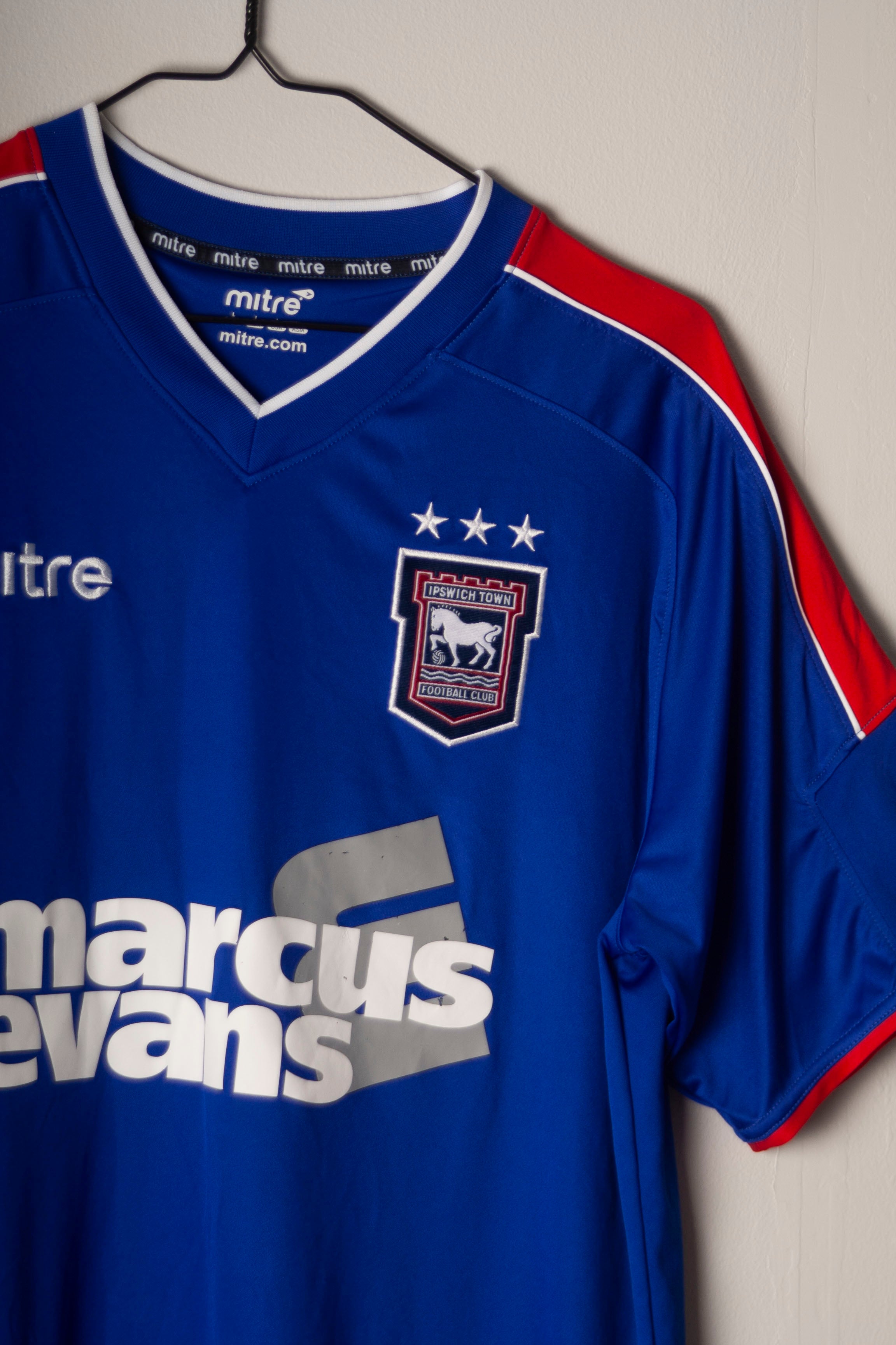 Mitre - Ipswich Town 2012/13 Home Football Shirt