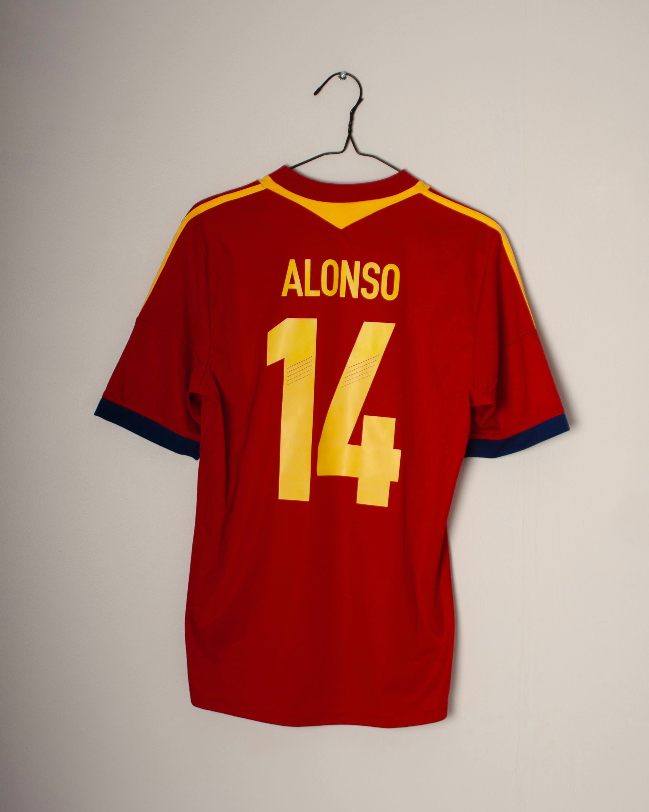 Adidas - Spain 2013 Home Football Shirt 'ALONSO'