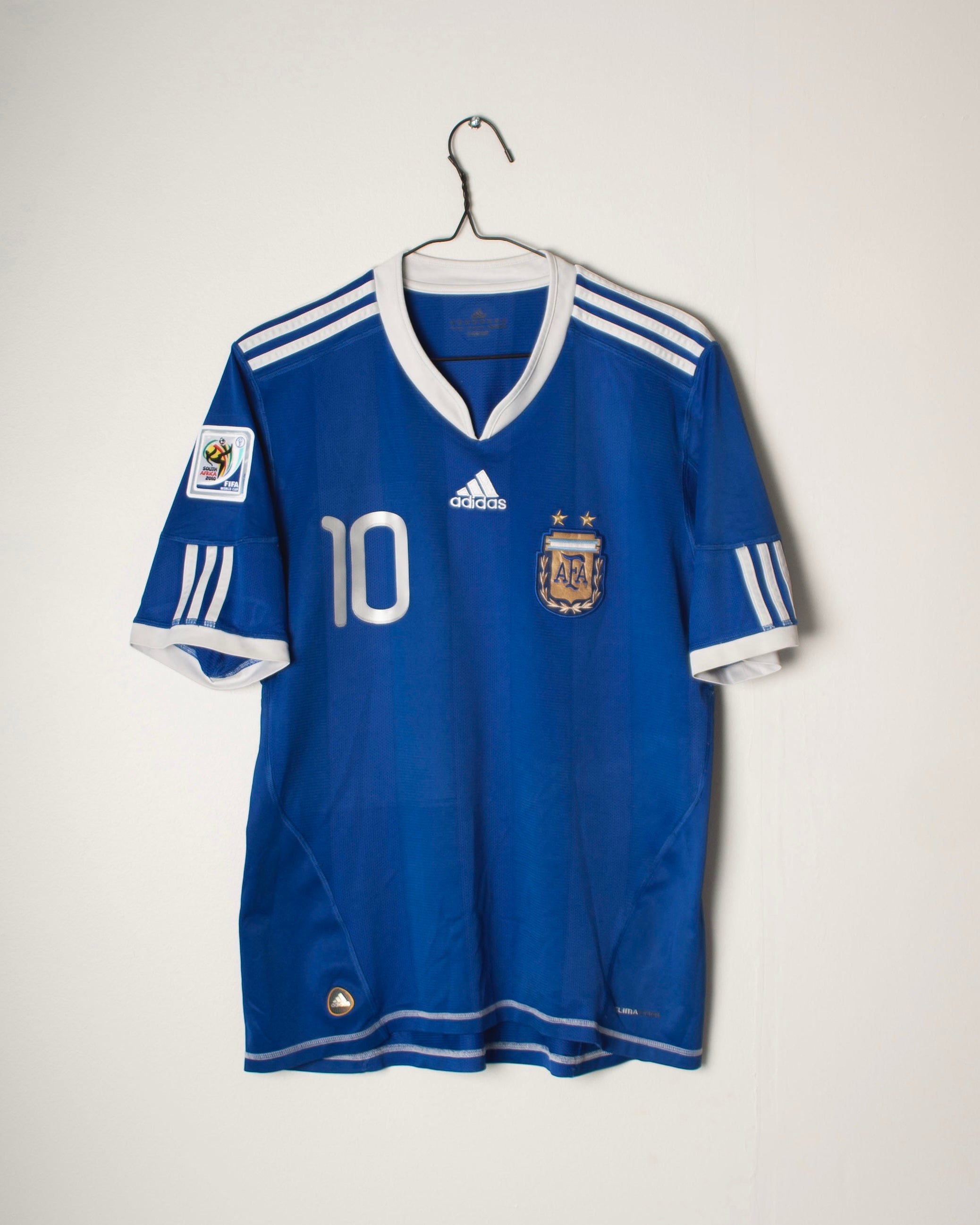 Adidas - Argentina 2010 Away Football Shirt 'MESSI'