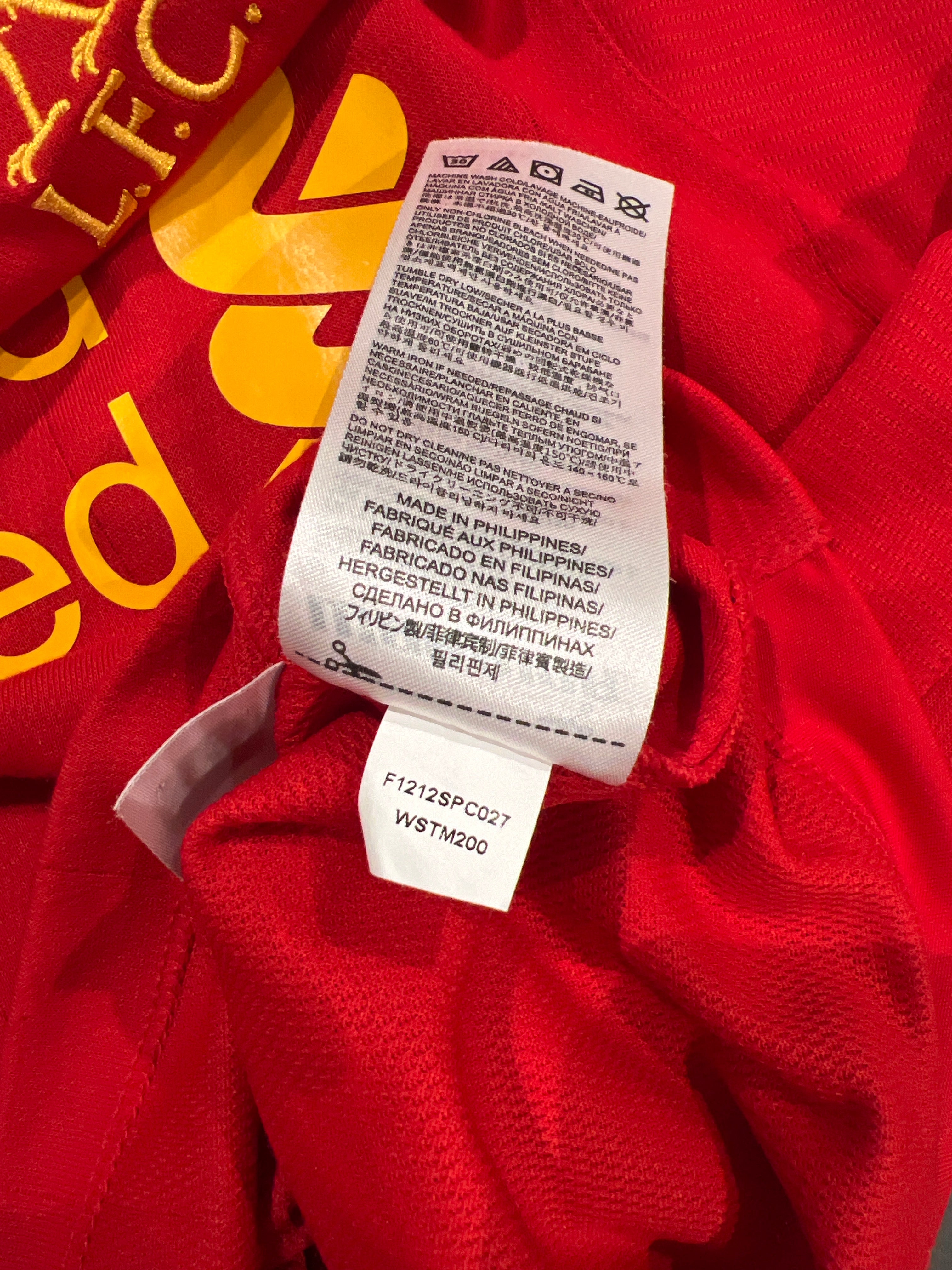 Warrior - Liverpool FC 2012/13 Home Football Shirt 'GERRARD'