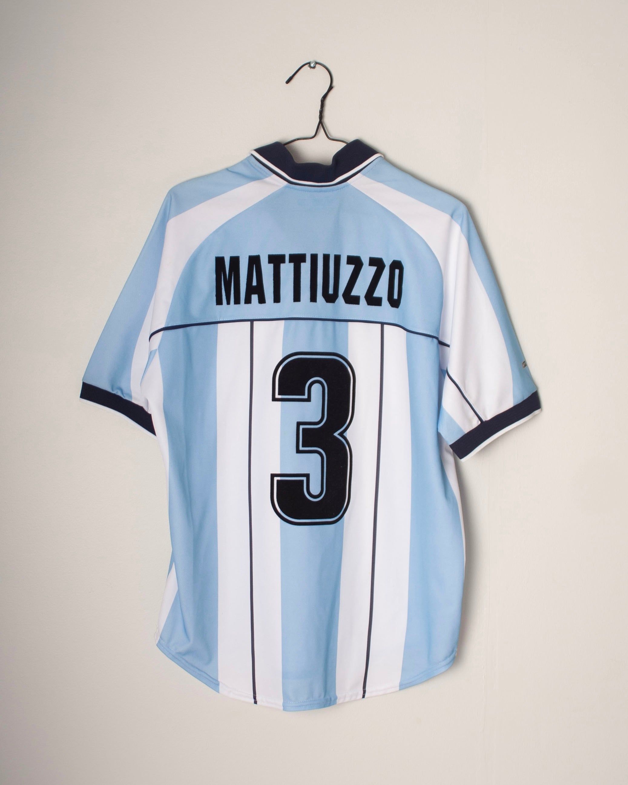Reebok - Argentina U17 2000 Home Football Shirt Match Worn 'MATTIUZZO'
