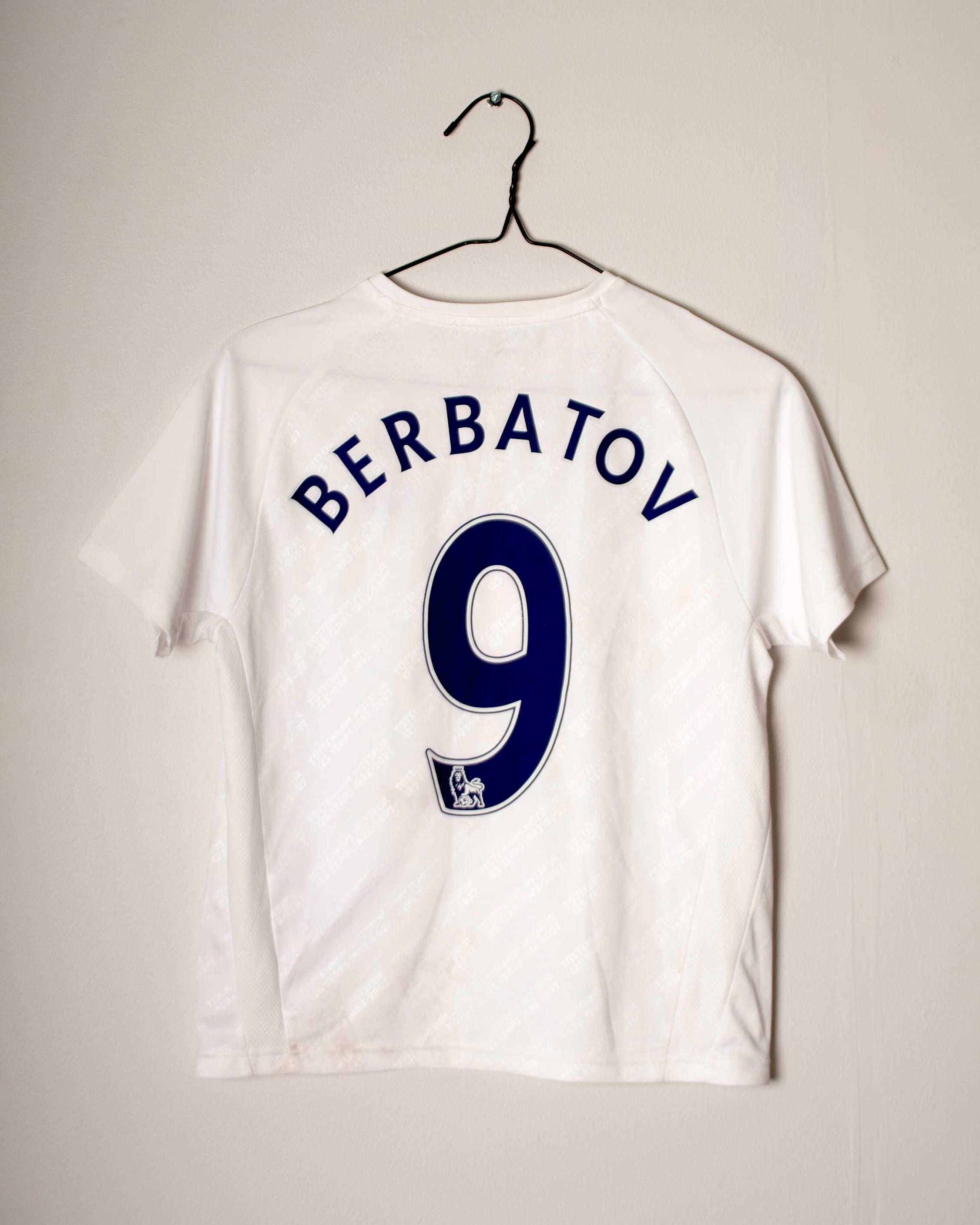 Puma - Tottenham 2007/08 Home Football Shirt 'BERBATOV'