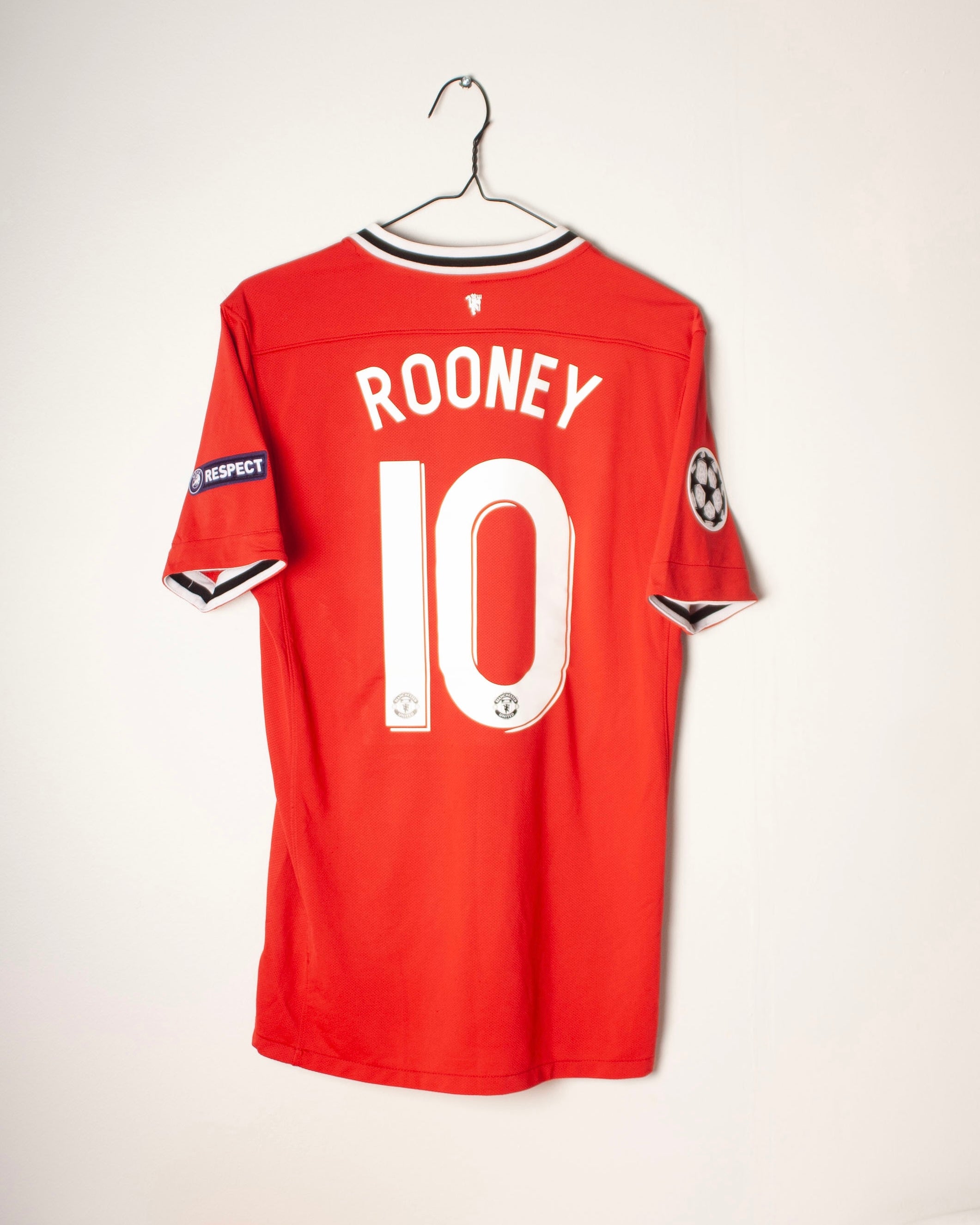 Nike - Manchester United 2011/12 Home Football Shirt Champions League Version 'ROONEY'