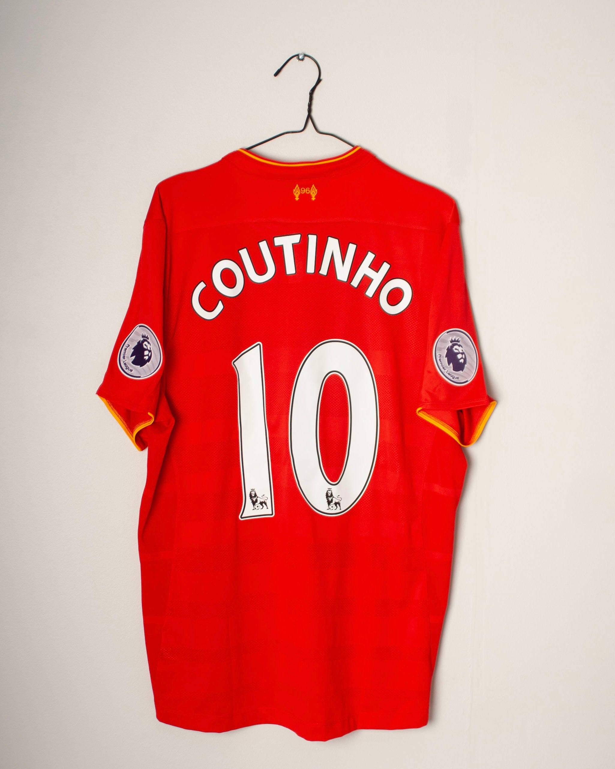New Balance - Liverpool FC 2016/17 Home Football Shirt 'COUTINHO'