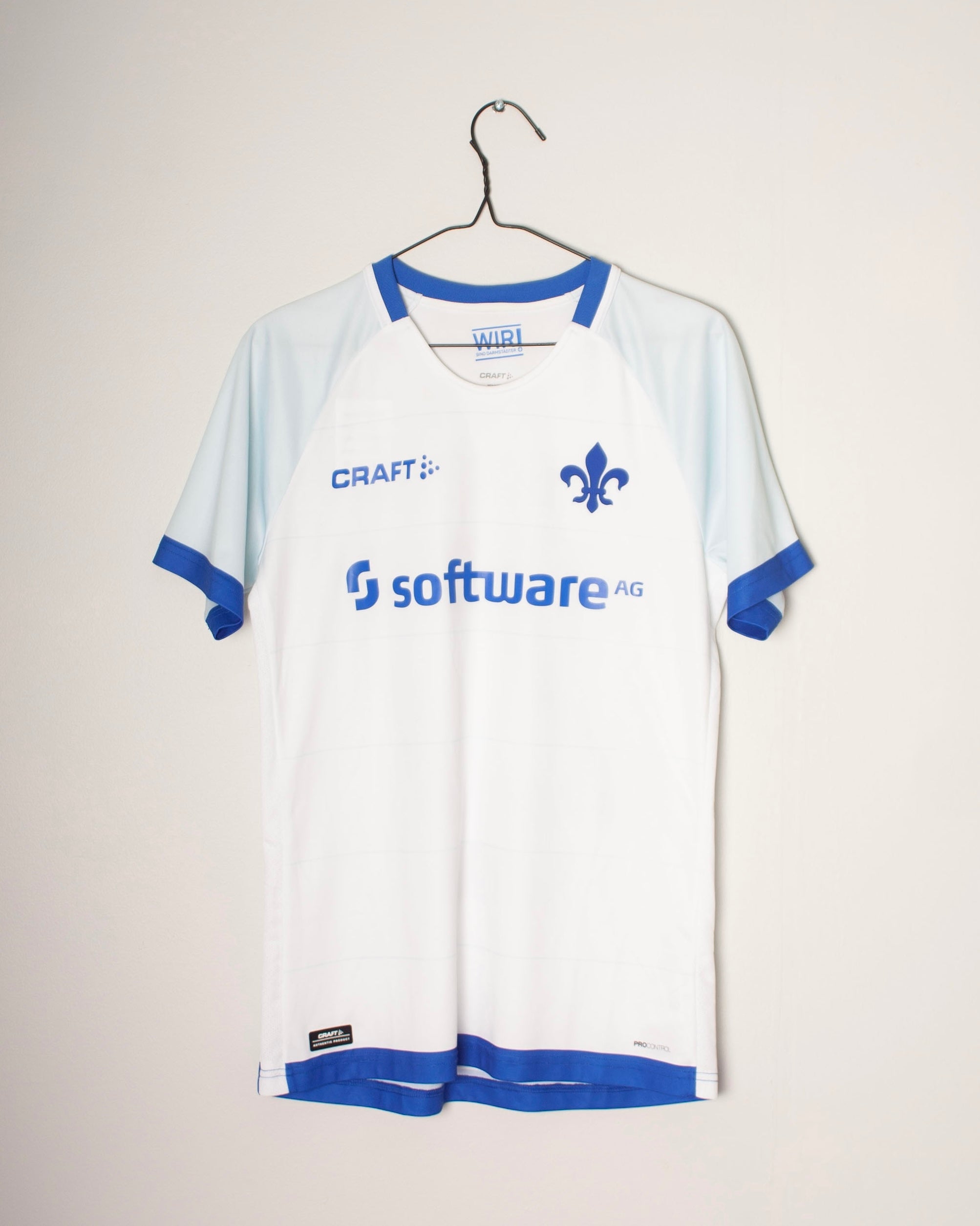 Craft - SV Darmstadt 98 2018/19 Away Football Shirt 'GAINES' (Match-worn/Match-Issued)