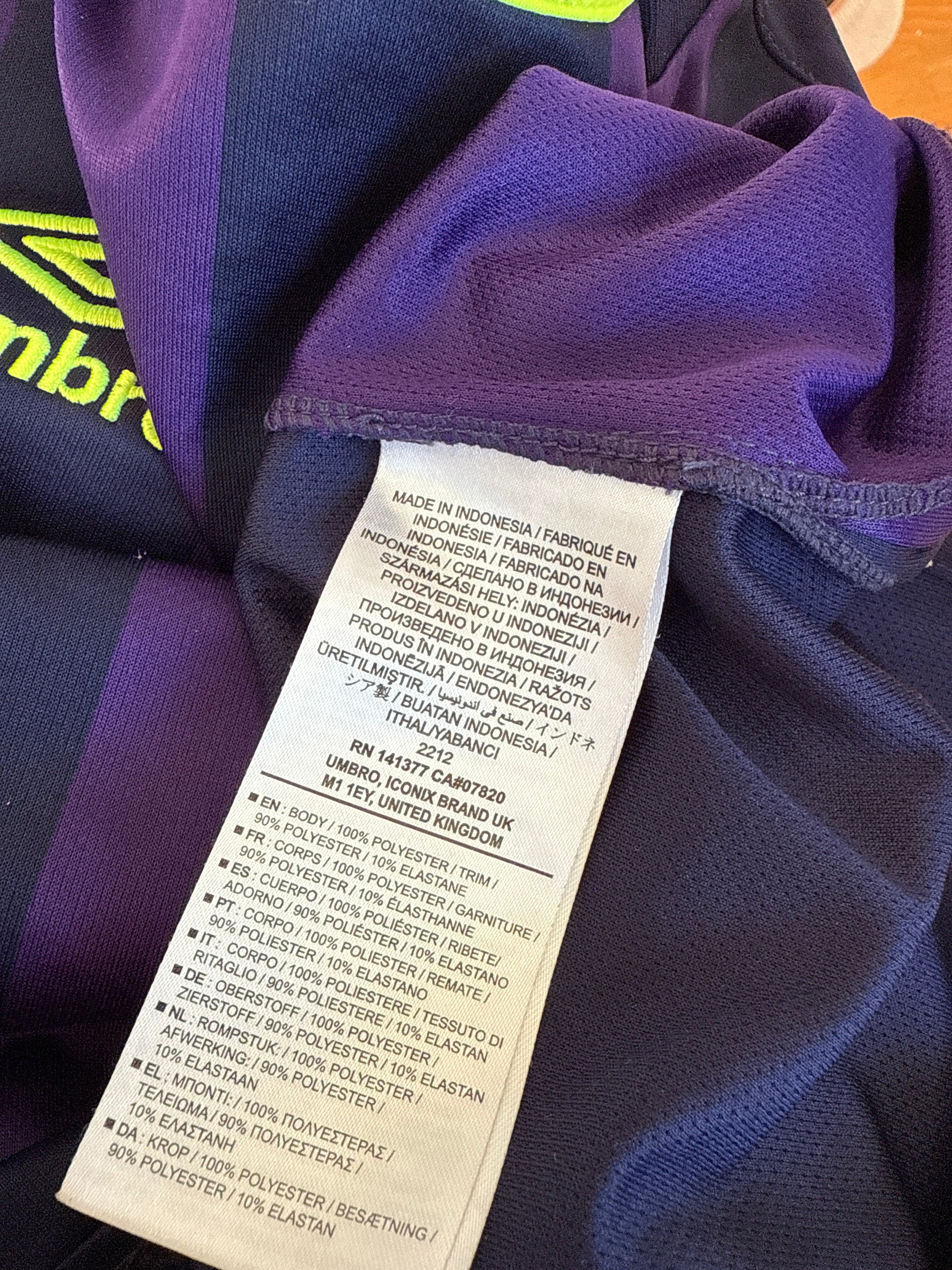 Umbro - Everton FC 2017/18 Third Football Shirt '8'