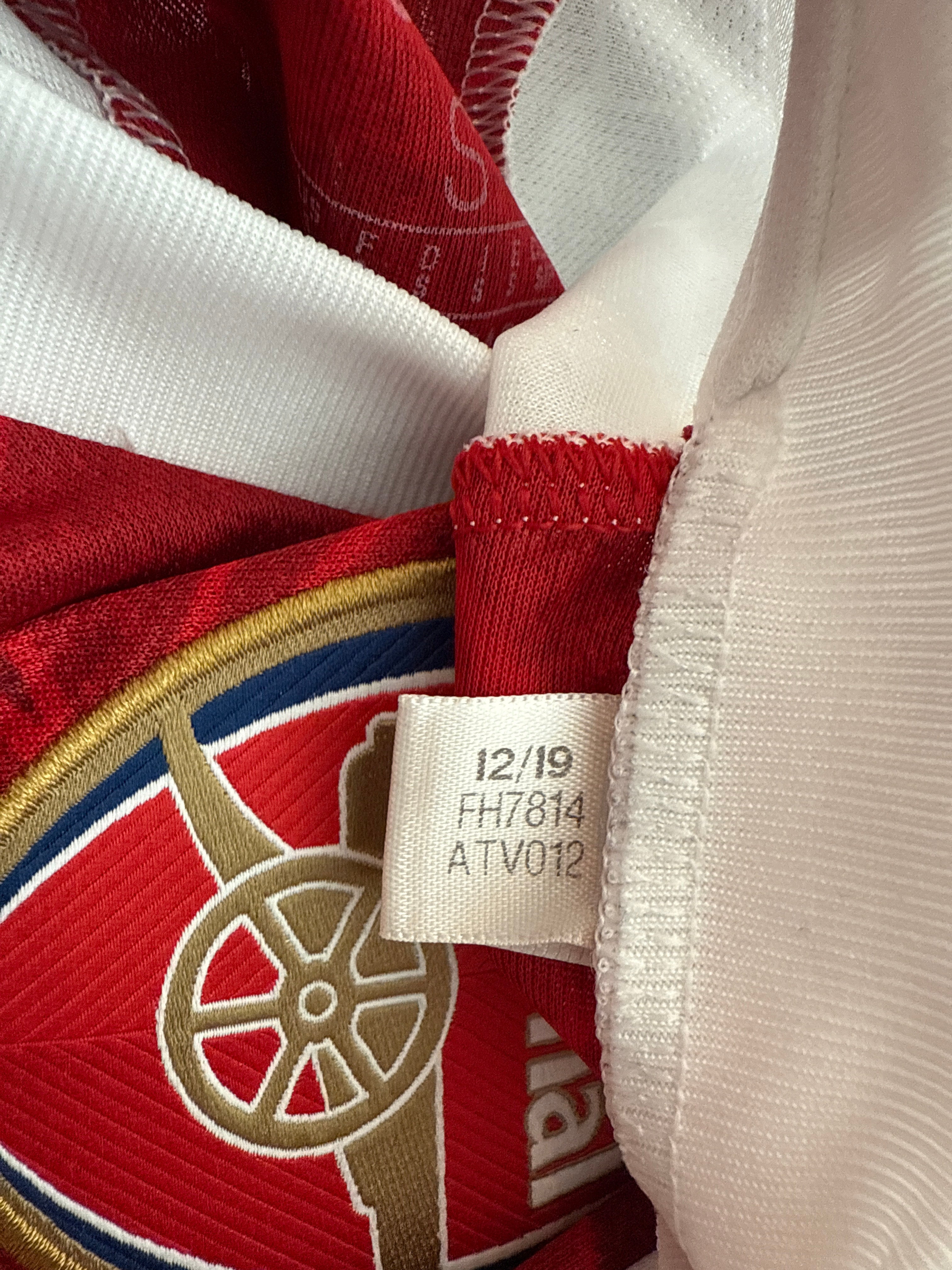 Adidas - Arsenal FC 2020/21 Home Football Shirt 'SAKA'