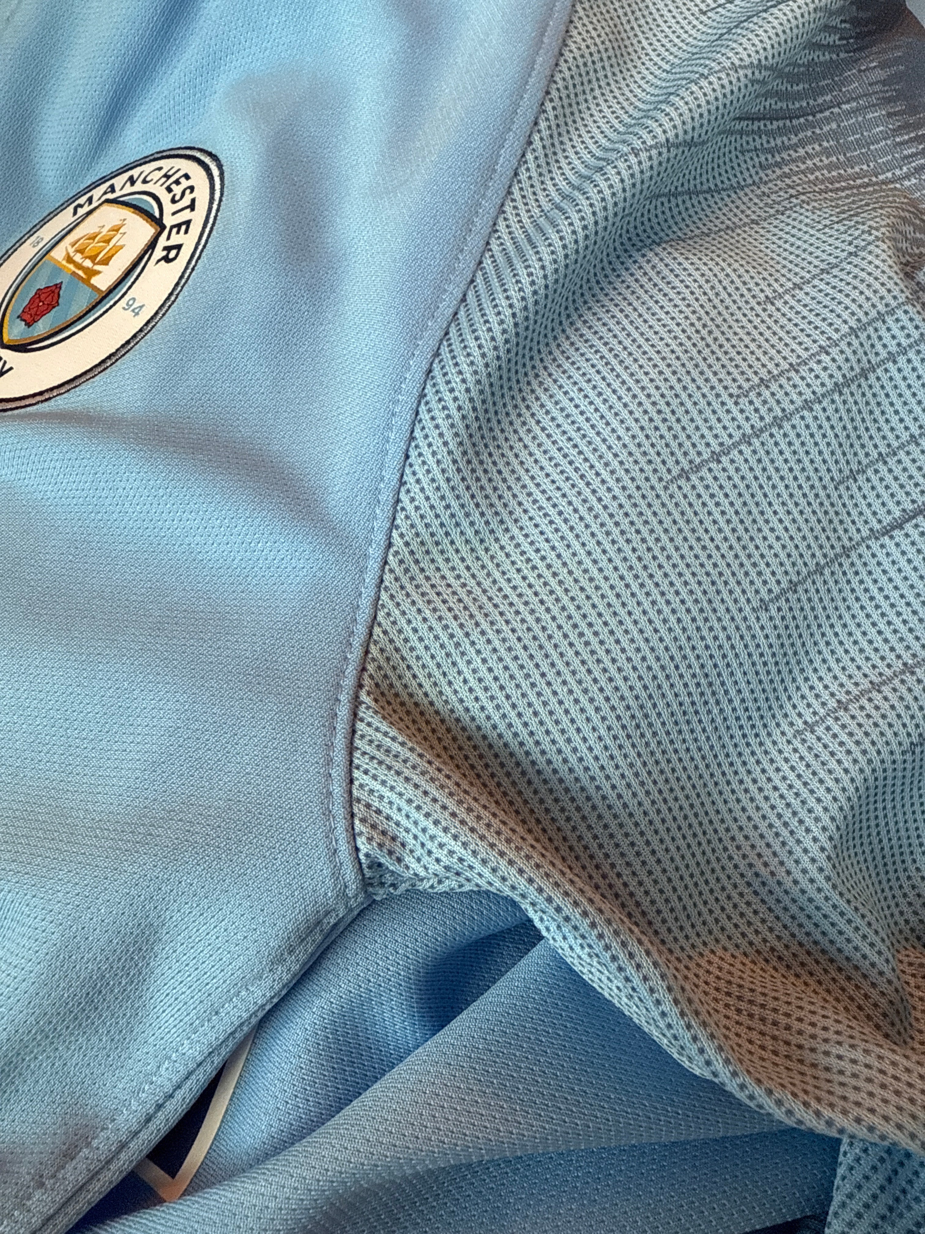 Nike - Manchester City 2017/18 Home Football Shirt 'FODEN'
