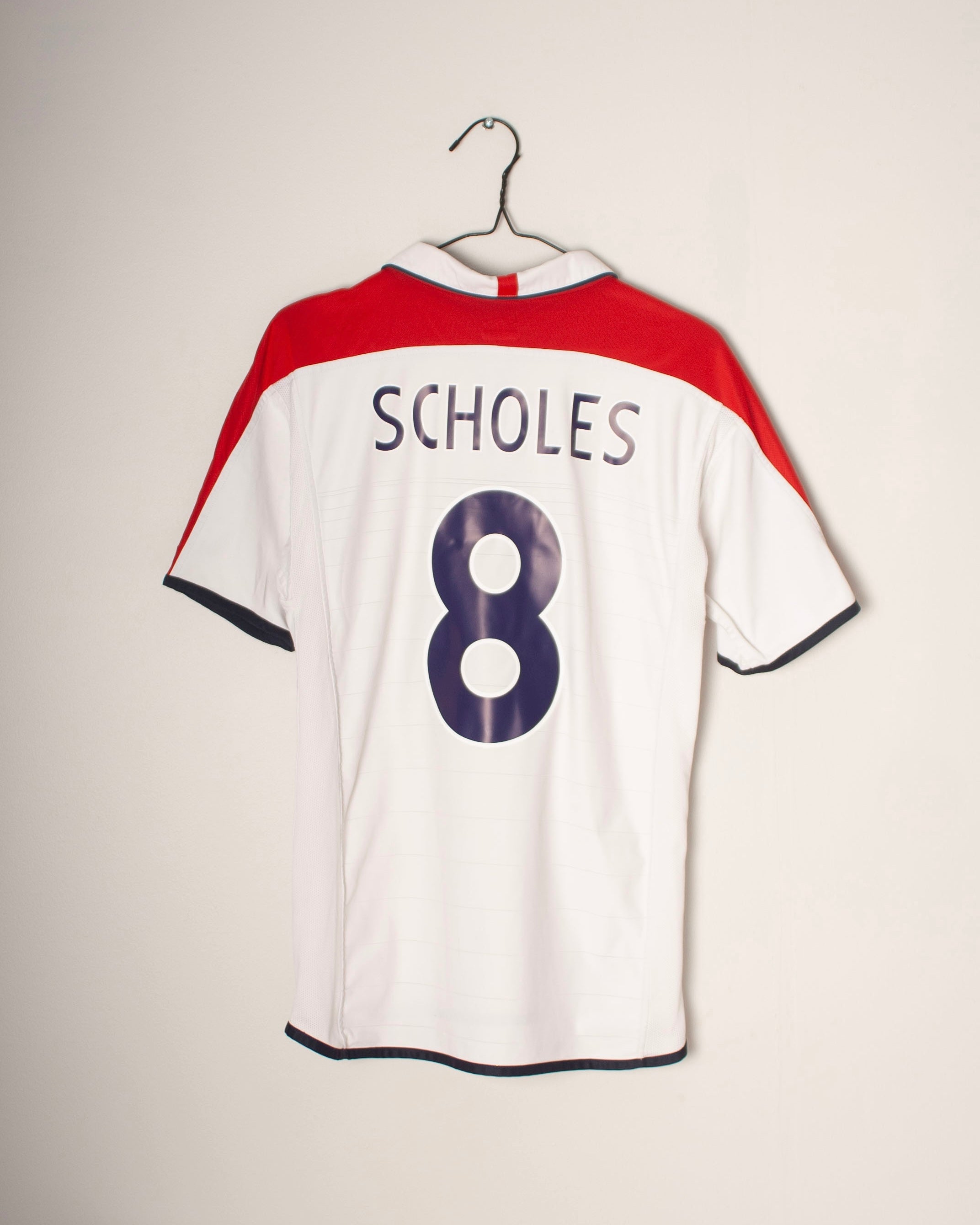 Umbro - England 2004 Home Football Shirt 'SCHOLES'