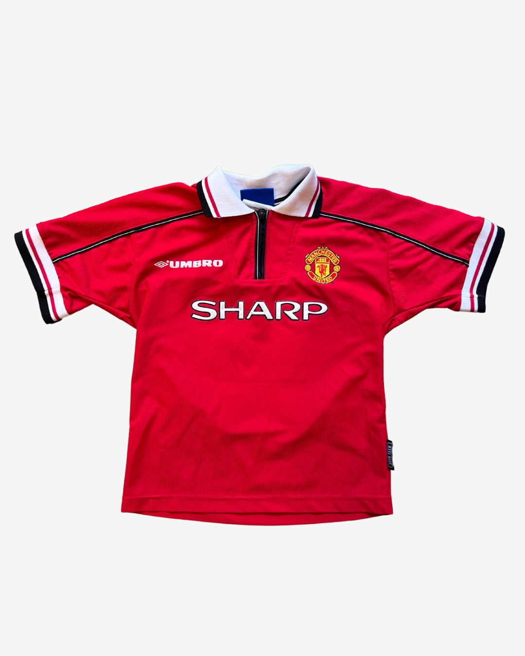 Umbro - Manchester United 1998/00 Home Football Shirt 'BLOMQVIST'