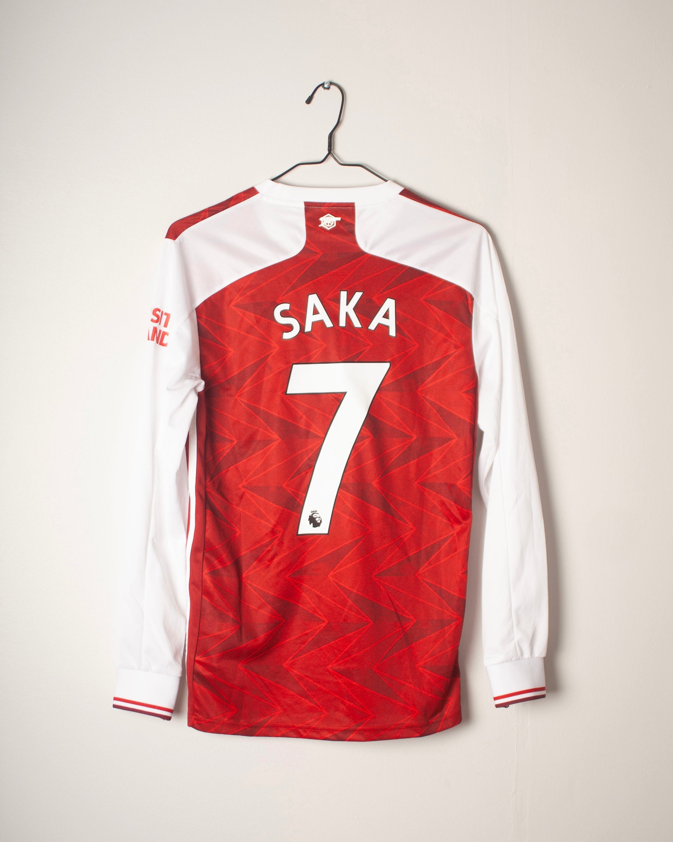 Adidas - Arsenal FC 2020/21 Home Football Shirt 'SAKA'