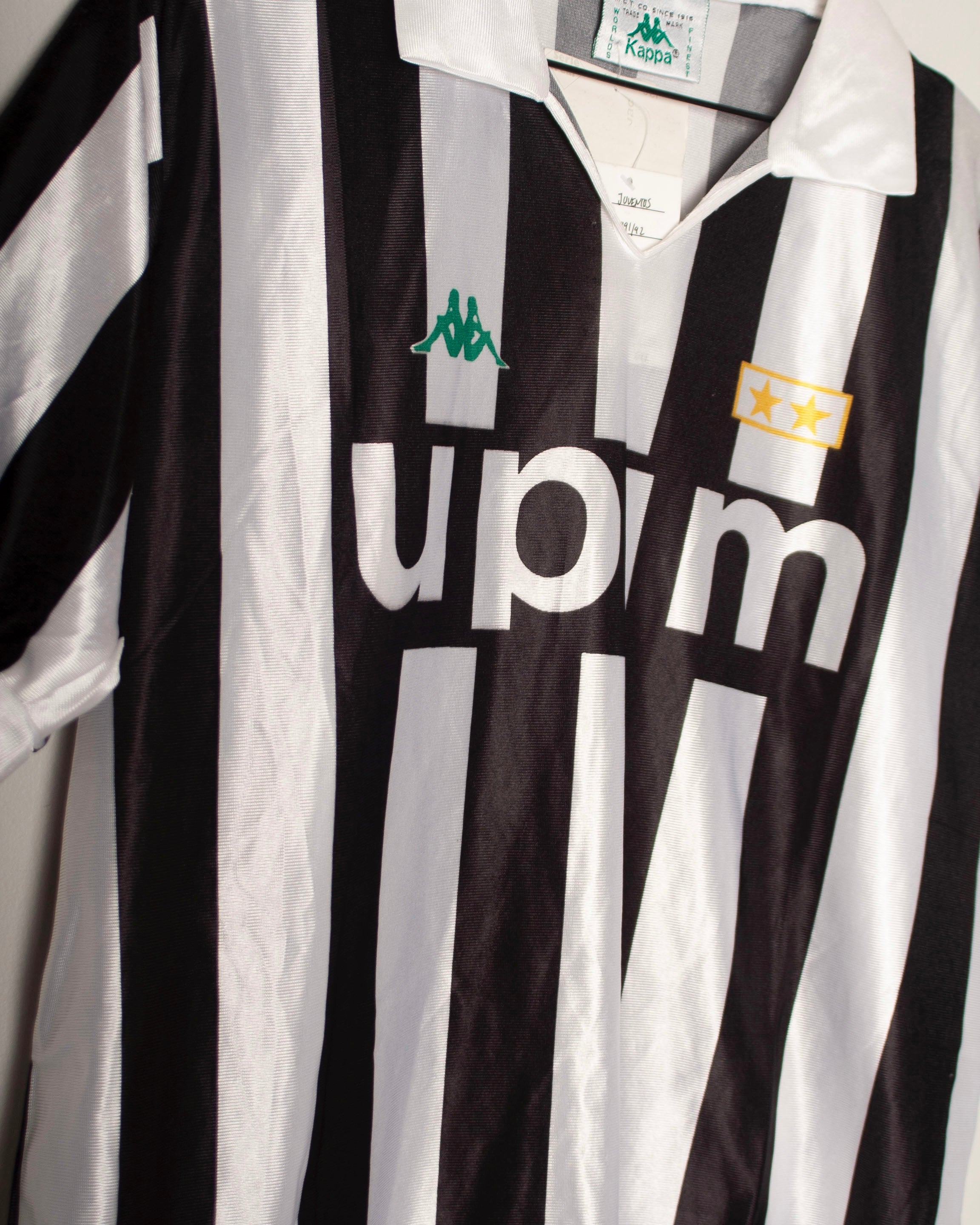 Kappa - Juventus FC 1991/92 Home Football Shirt
