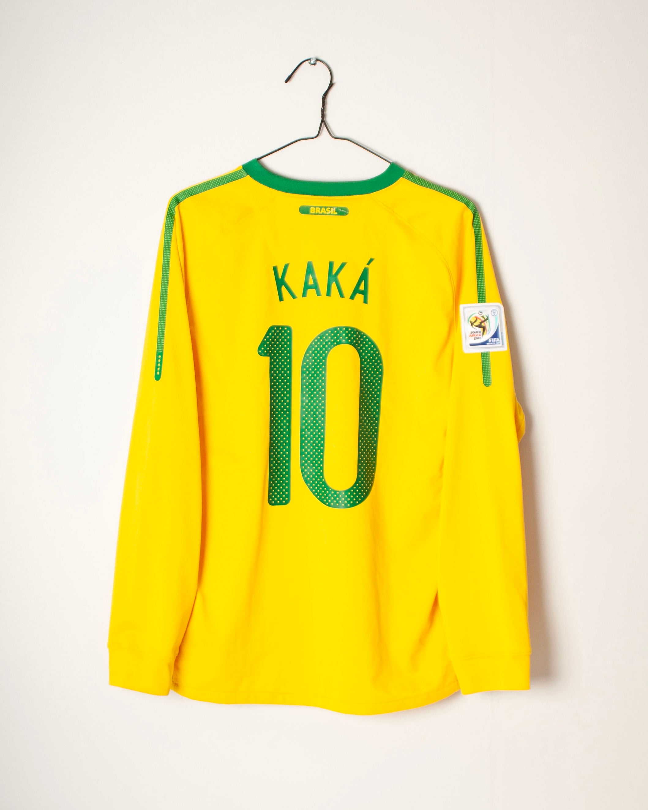 Nike - Brazil 2010 Home Football Shirt 'KAKÁ'