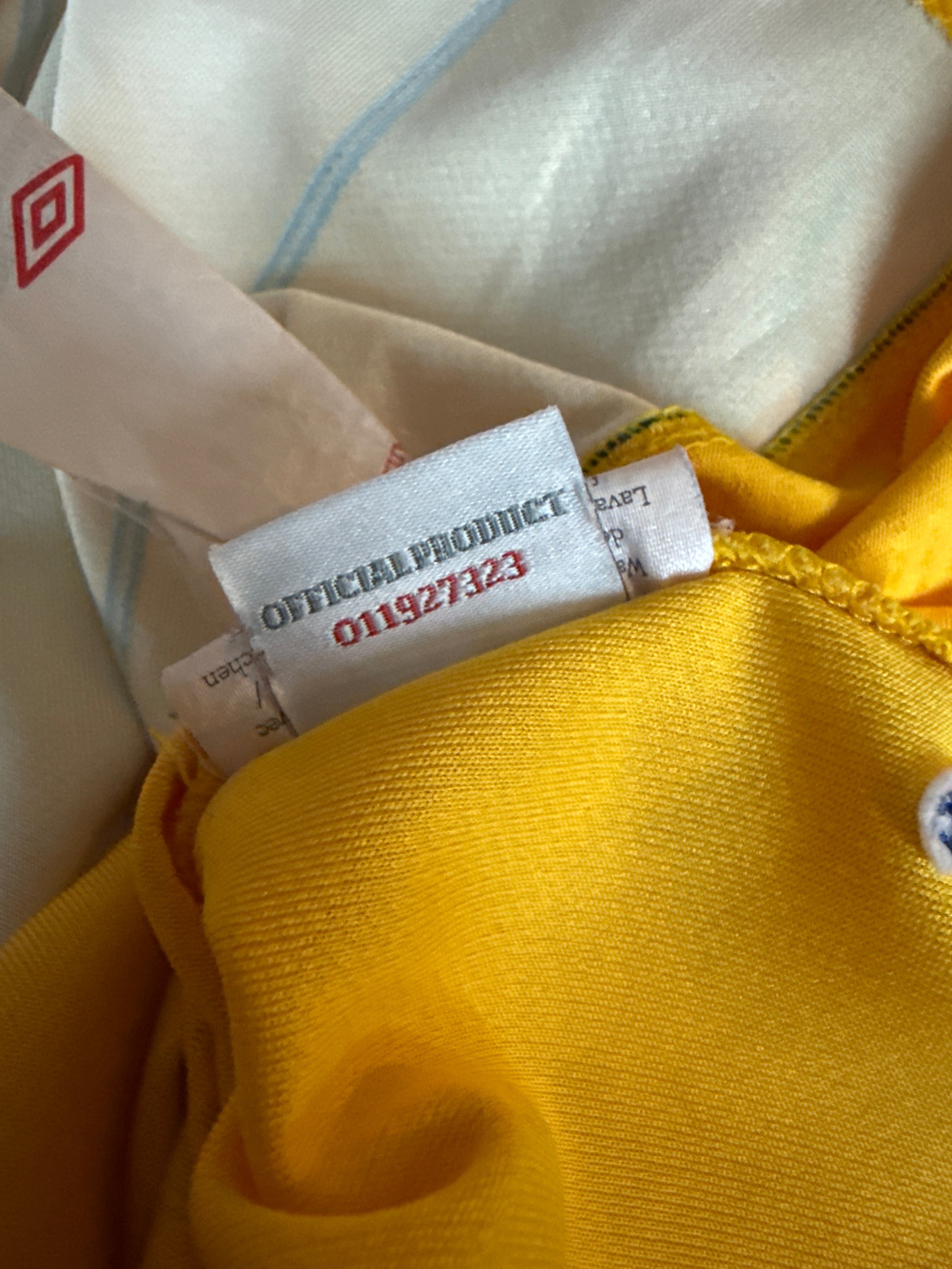 Umbro - Sweden 2012 Home Football Shirt 'ELM'