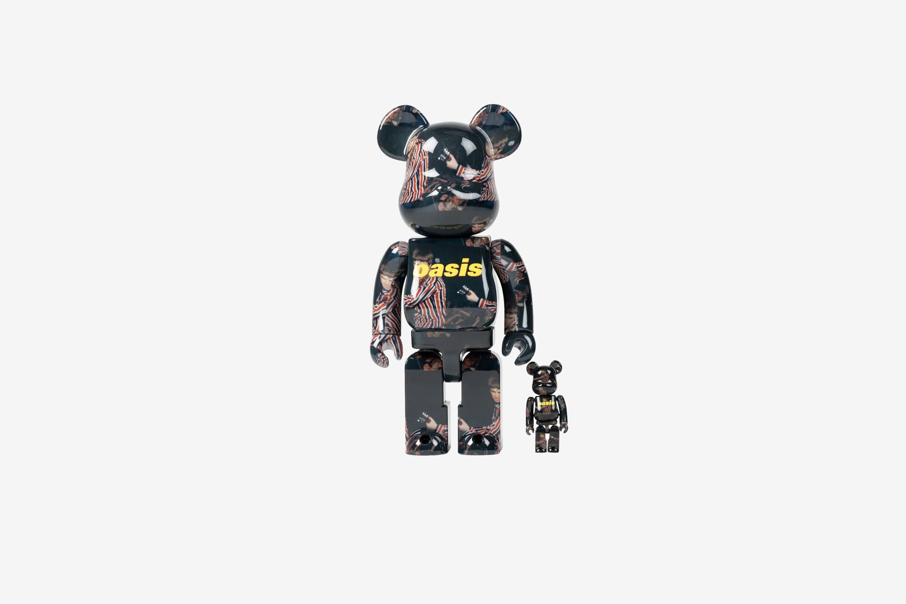 Bearbrick x Oasis Knebworth 1996 100% & 400% Set