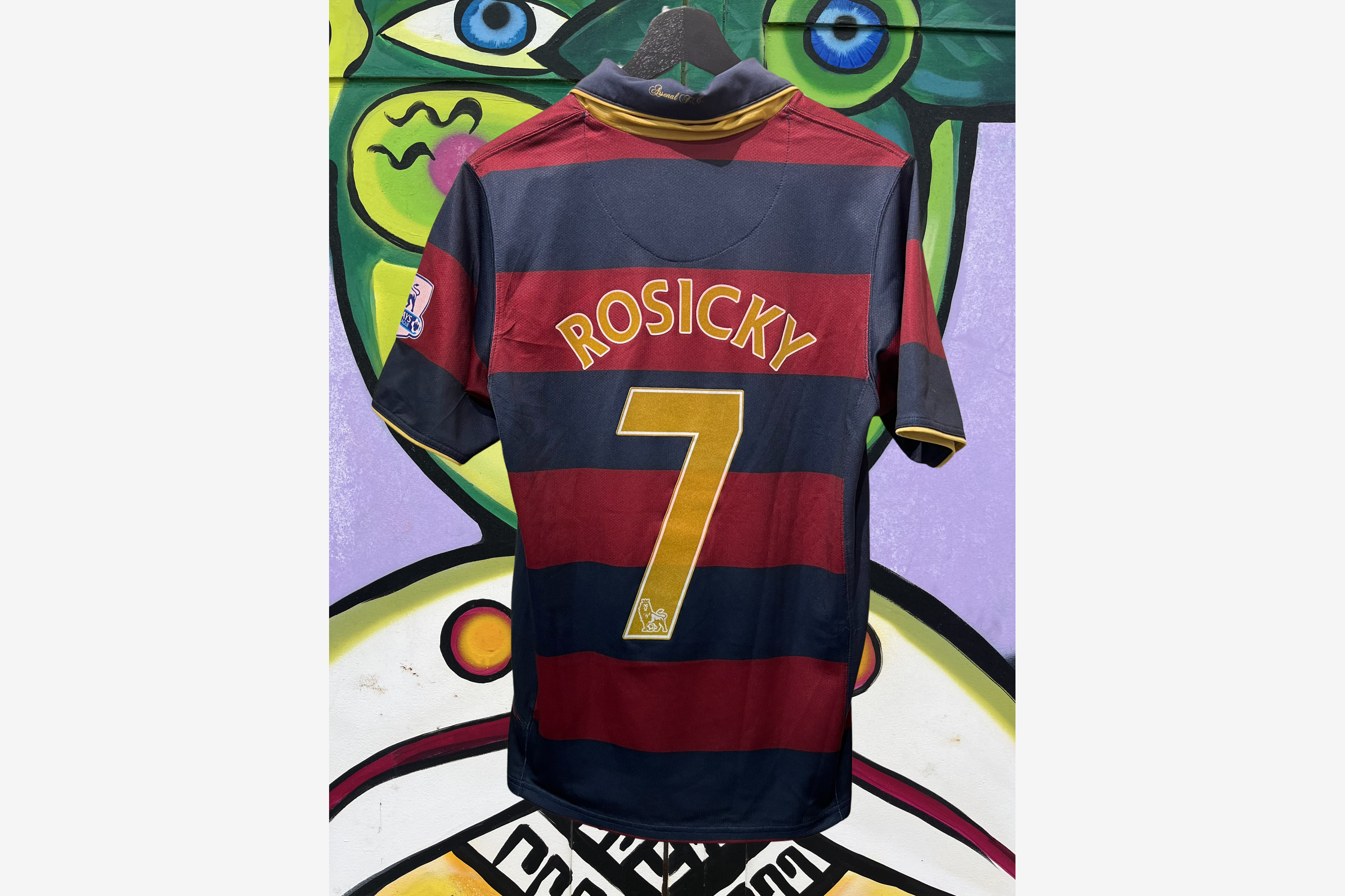 Nike - Arsenal 2007/08 Third Football Shirt 'ROSICKY'