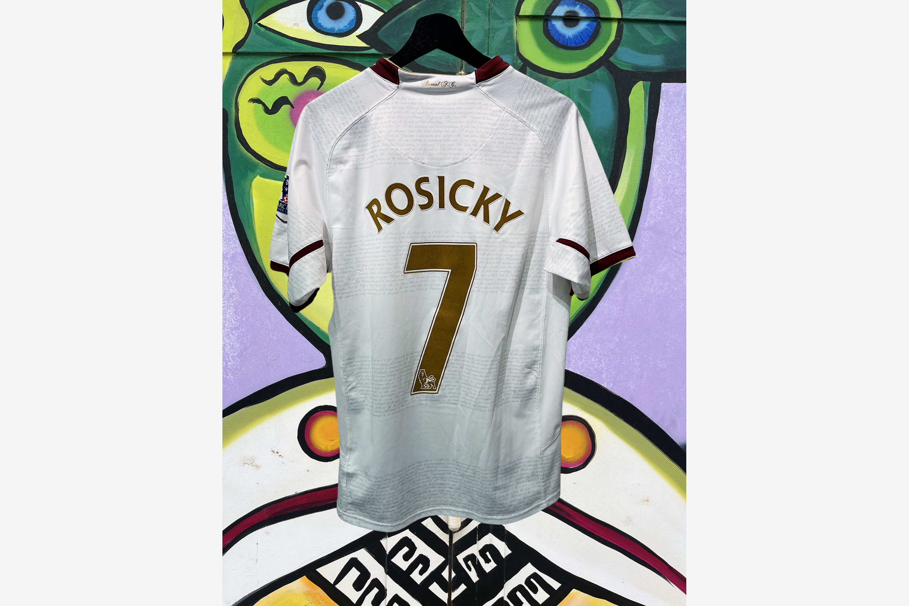 Nike - Arsenal 2007/08 Away Football Shirt 'ROSICKY'