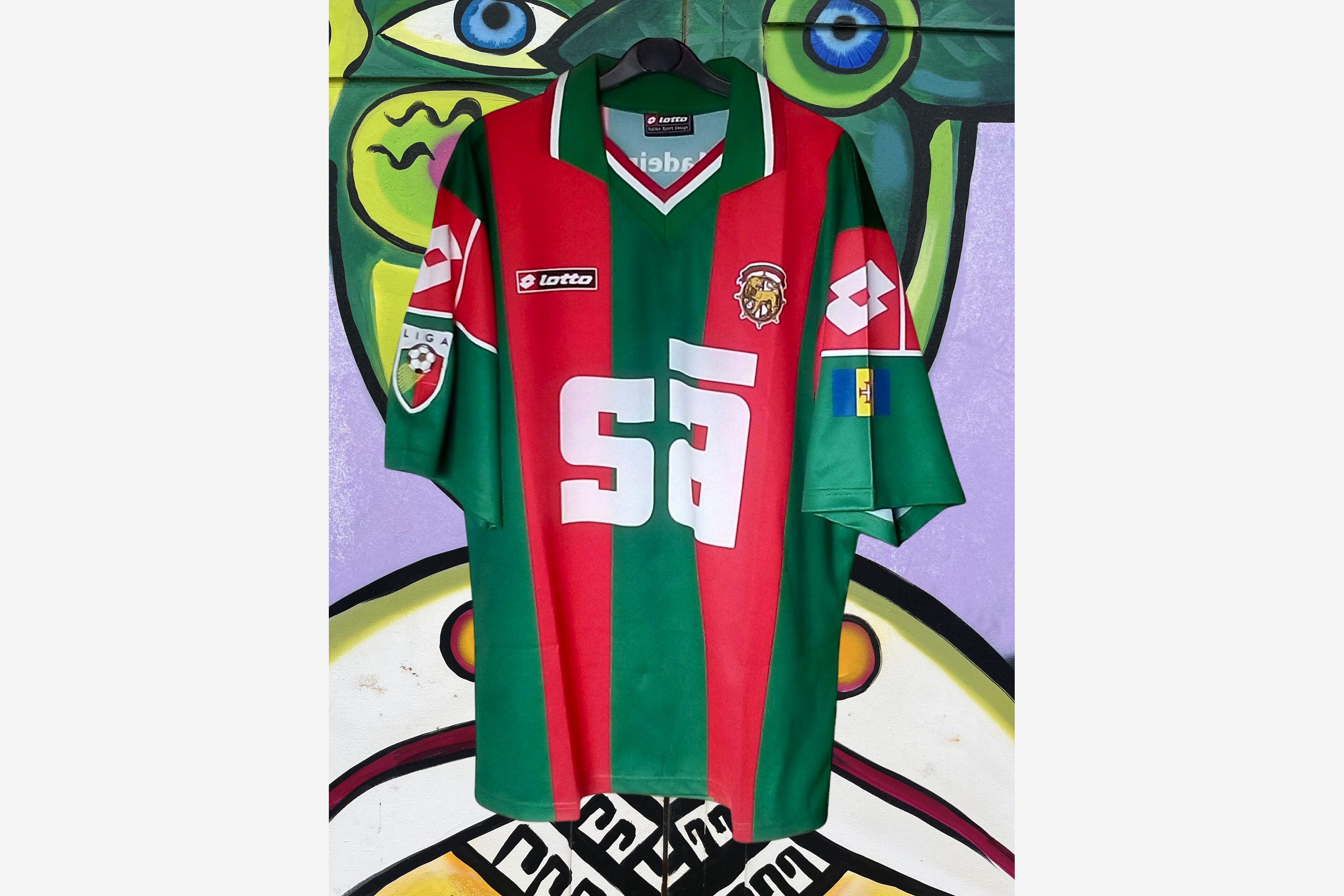 Lotto - Maritimo 2001/02 Home Football Shirt