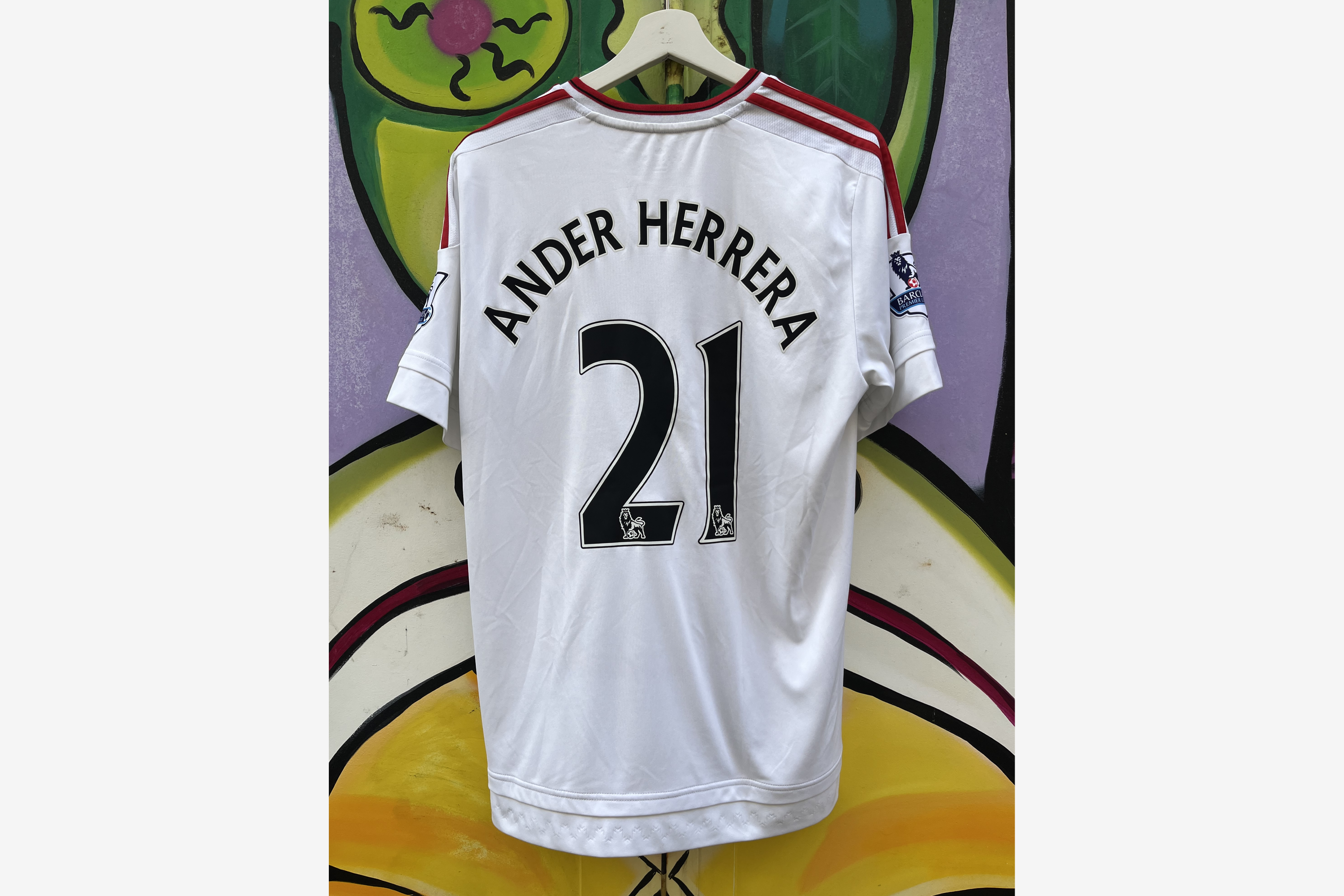 Adidas - Manchester United 2015/16 Away Football Shirt 'ANDER HERRERA' (Fan Edition)