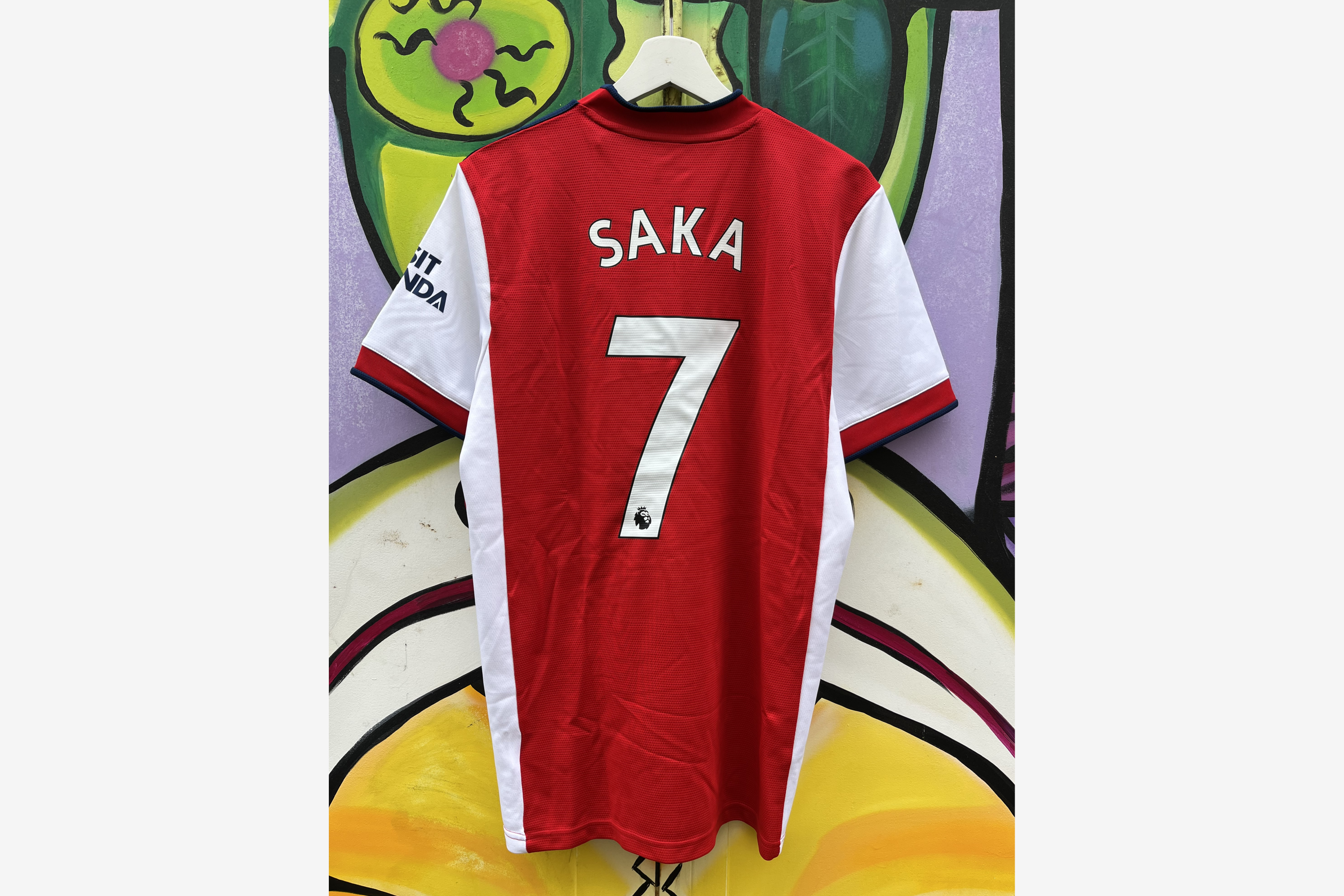 Adidas - Arsenal 2021/22 Home Football Shirt 'SAKA' (Fan Edition)