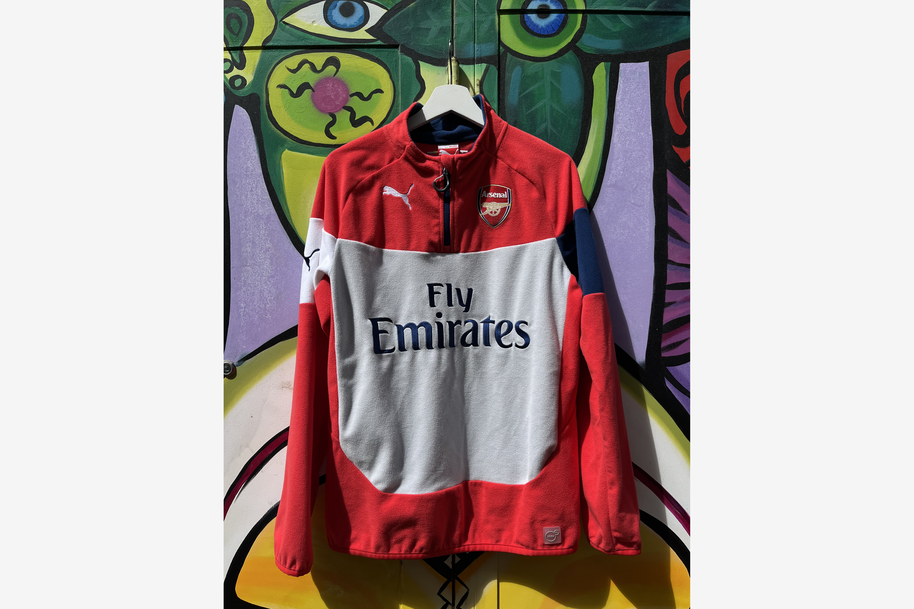 Puma - Arsenal 2014/15 Quarter Zip Fleece
