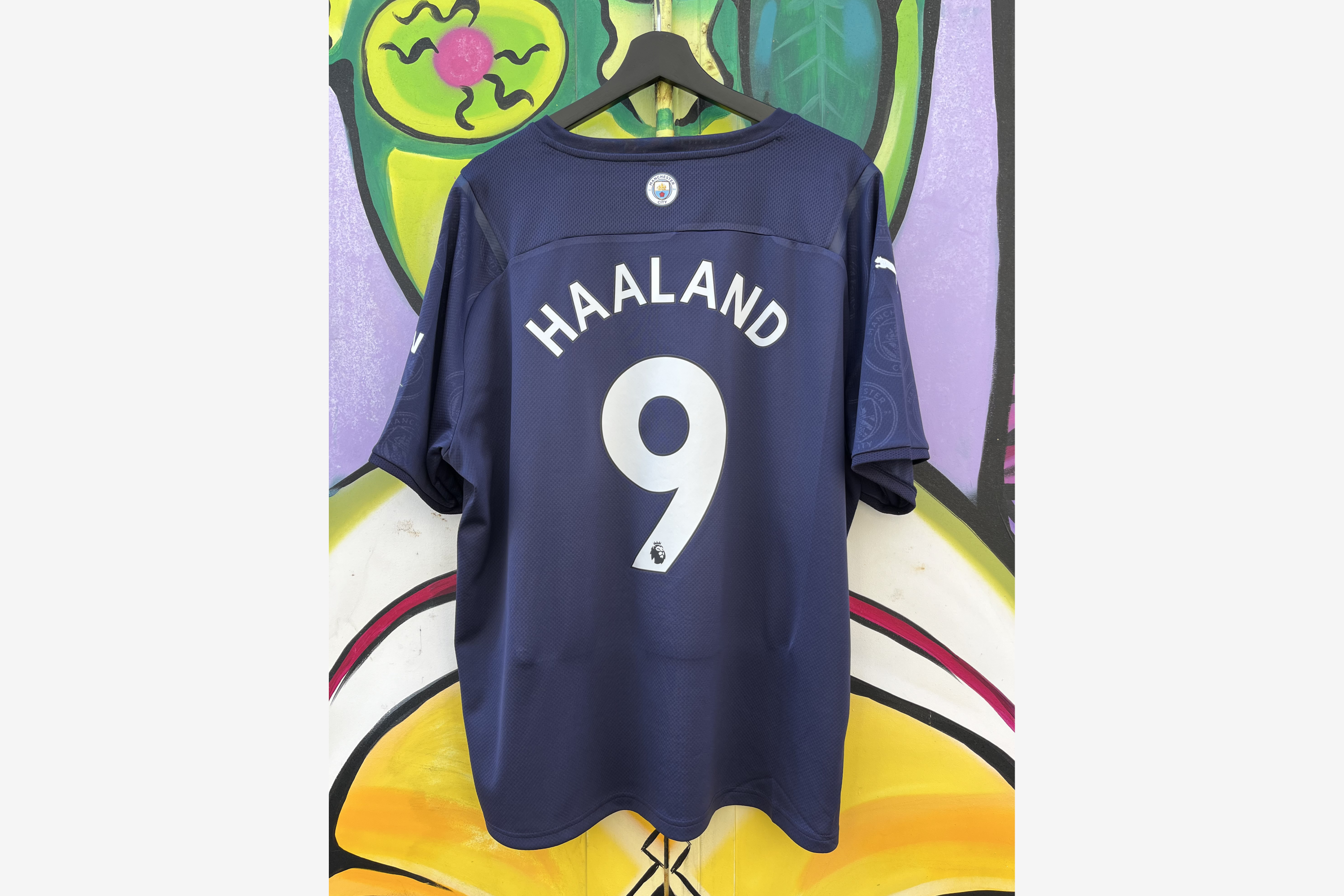 Puma - Manchester City F.C 2021/22 Third Football Shirt 'HAALAND' (Fan Edition)