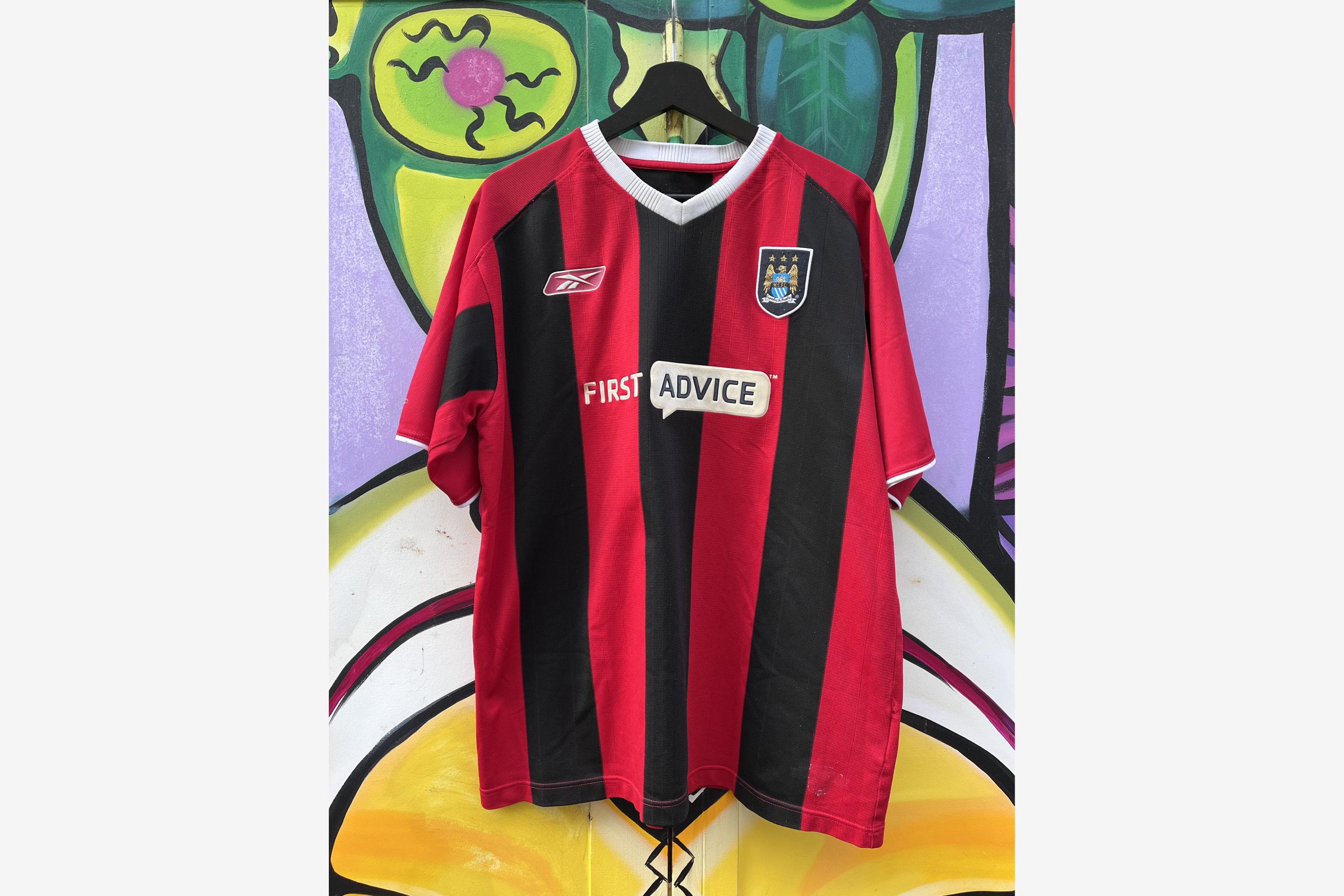 Reebok - Manchester City 2003/04 Away Football Shirt