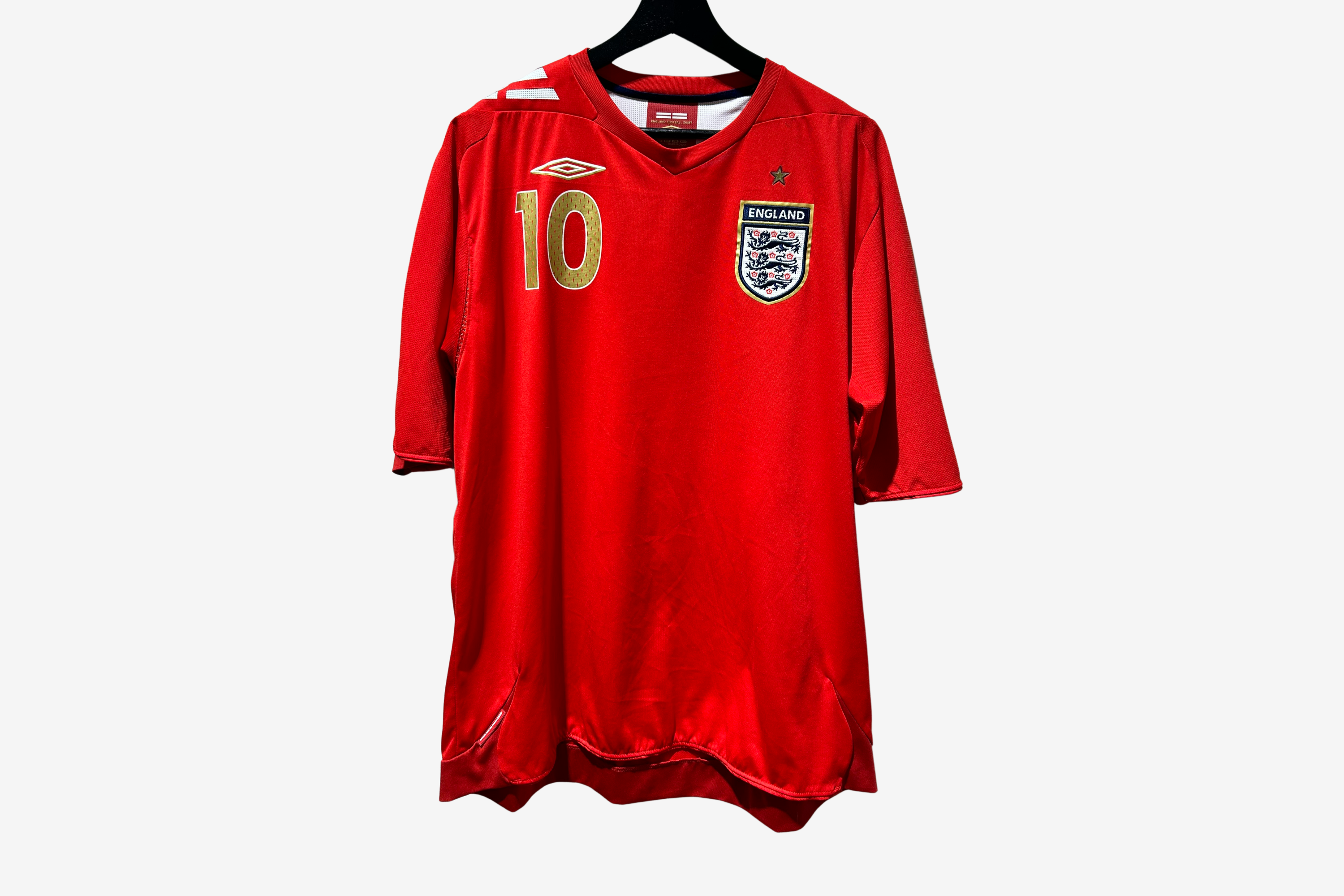 Umbro - England 2006 Away Football Shirt 'OWEN'