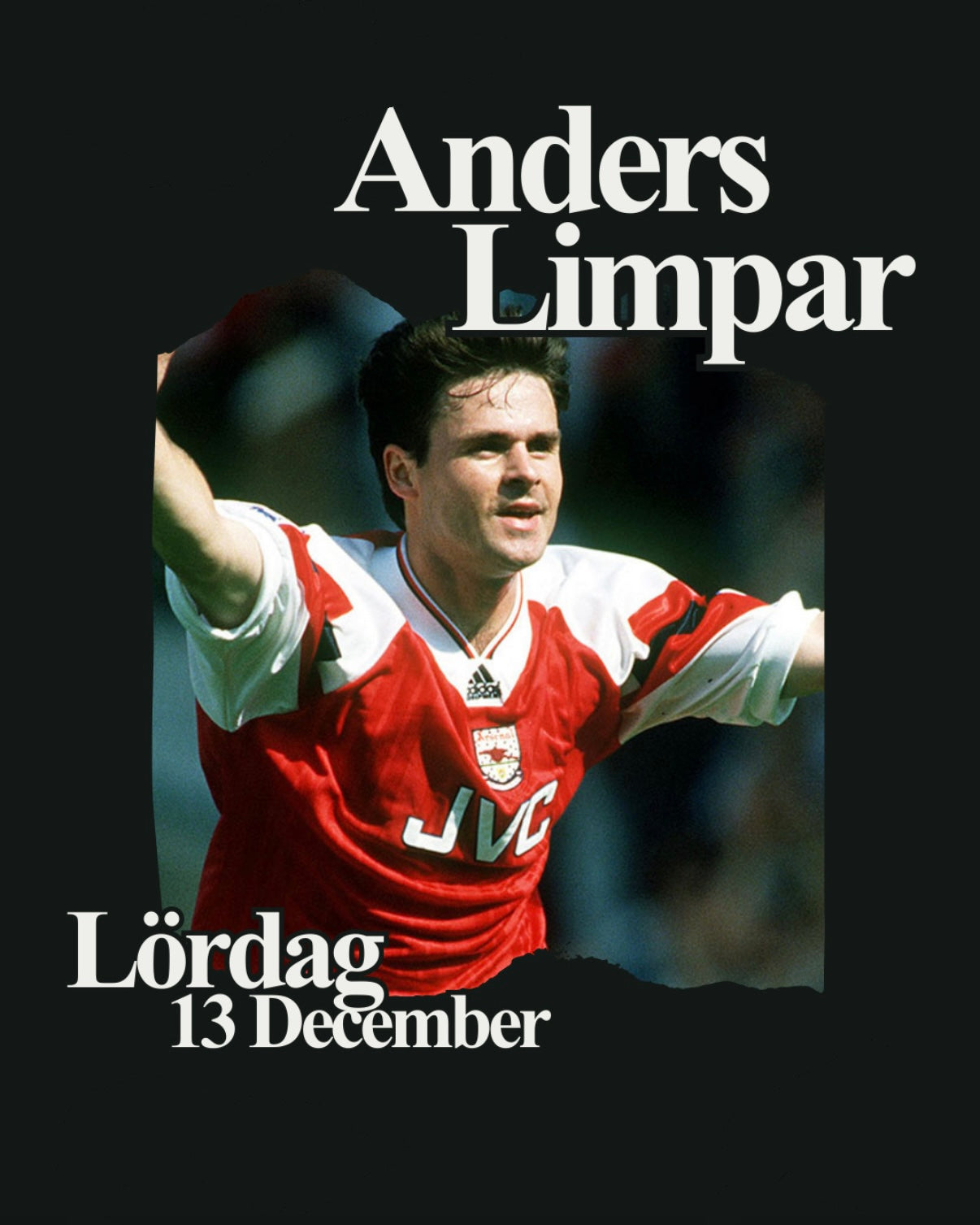 Anders Limpar – Signeringsevent (Inträdesbiljett) – Stockholm 13 december (Early Bird)